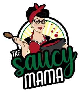 The Saucy Mama logo