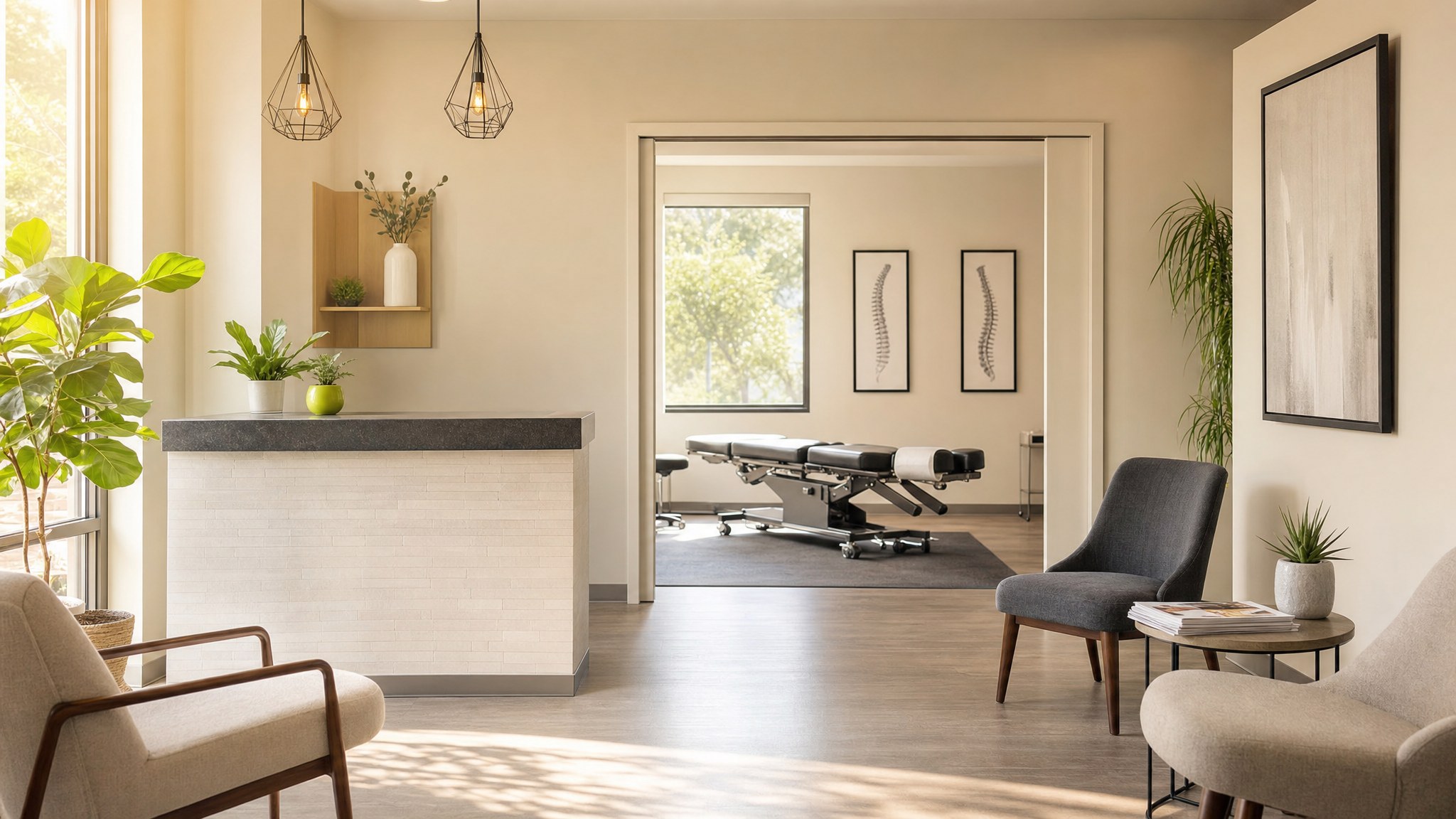 Chiropractic care environment