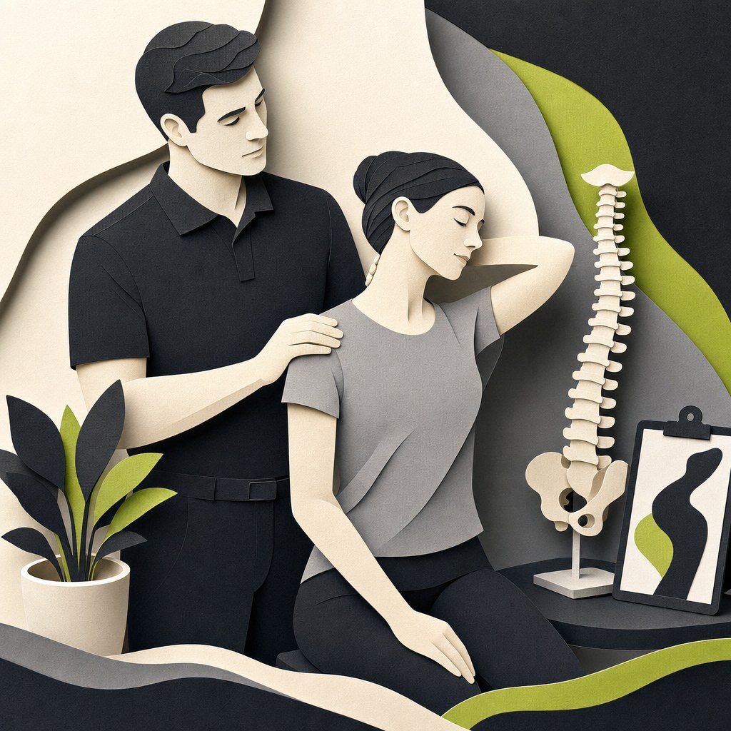 Illustrated chiropractic movement evaluation