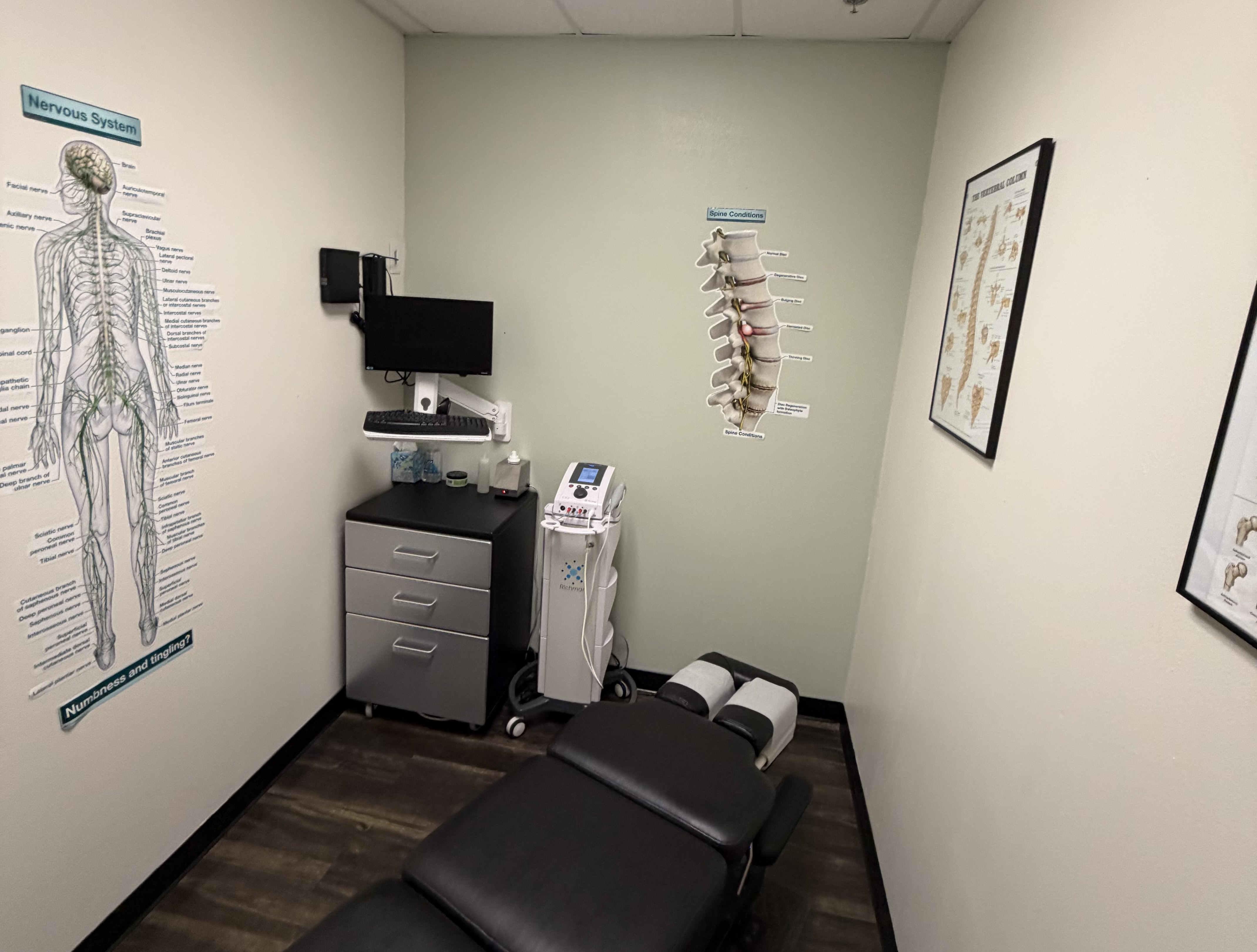 Treatment room at SA Injury Center
