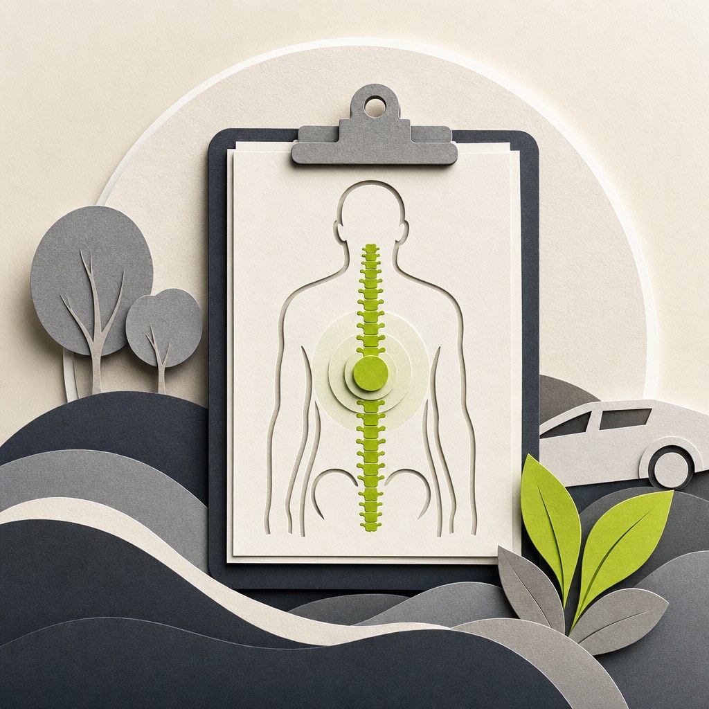 Illustrated post-accident evaluation