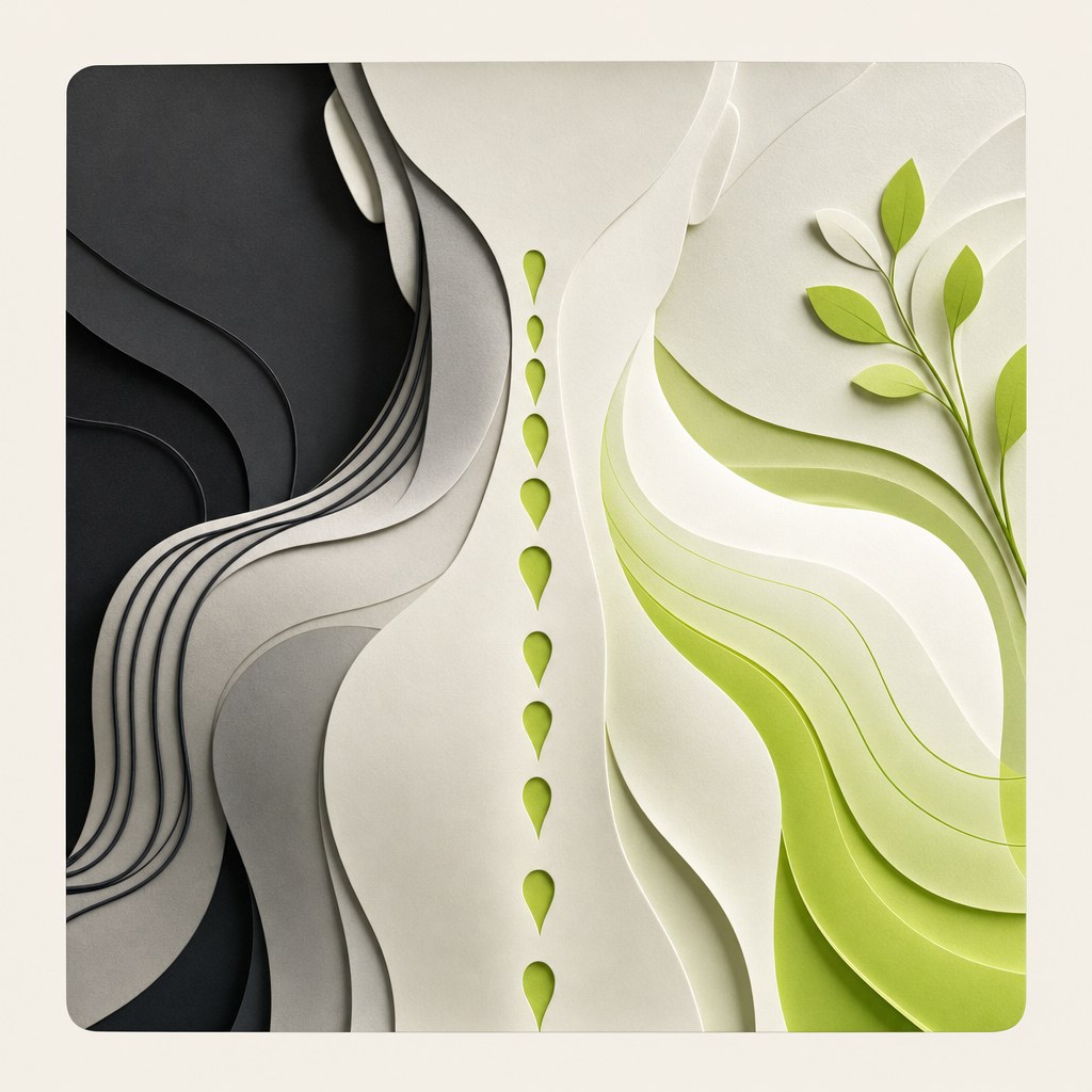 Illustrated relief from neck and back tension