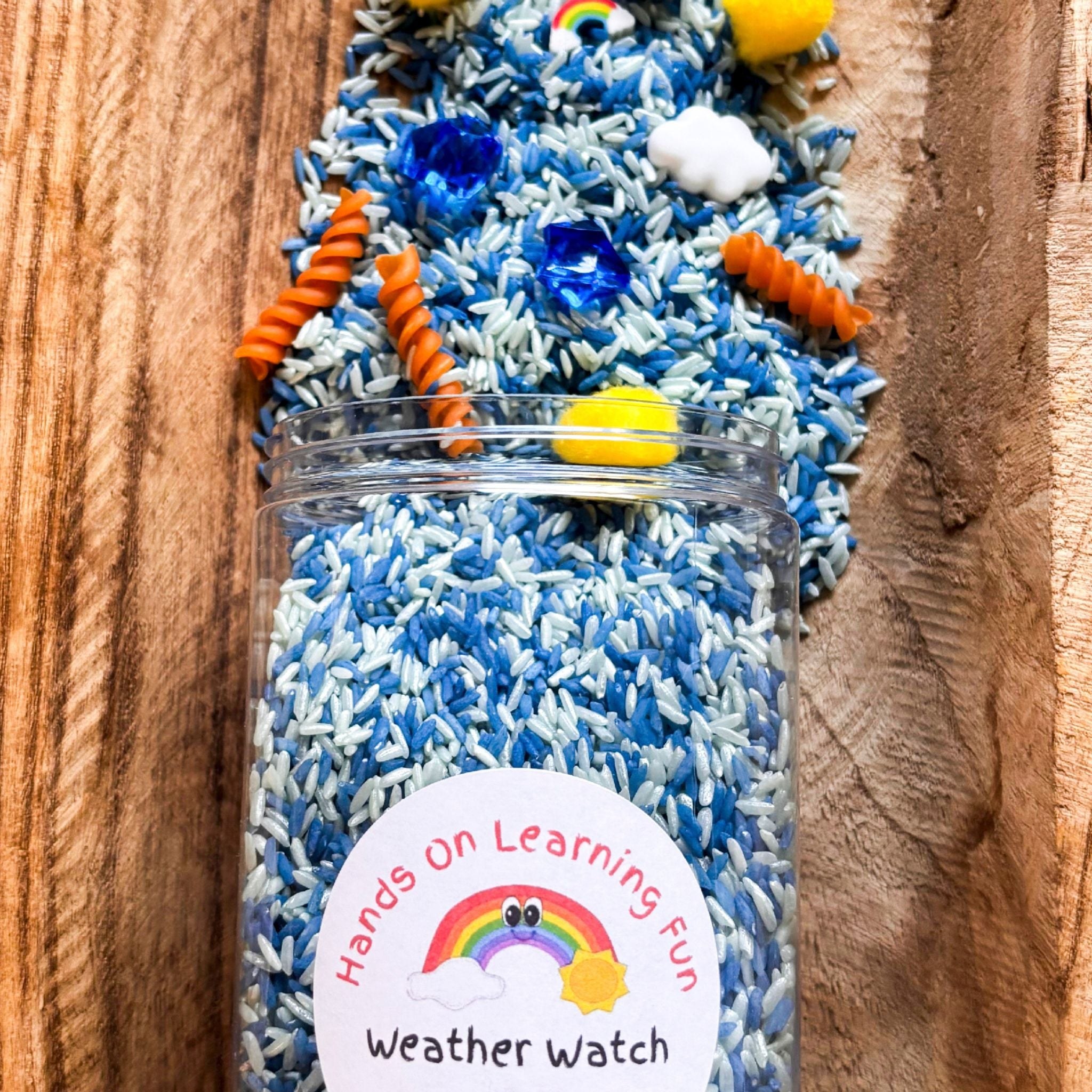 Weather Watch Scoop and Play Sensory Mix for scooping and pouring