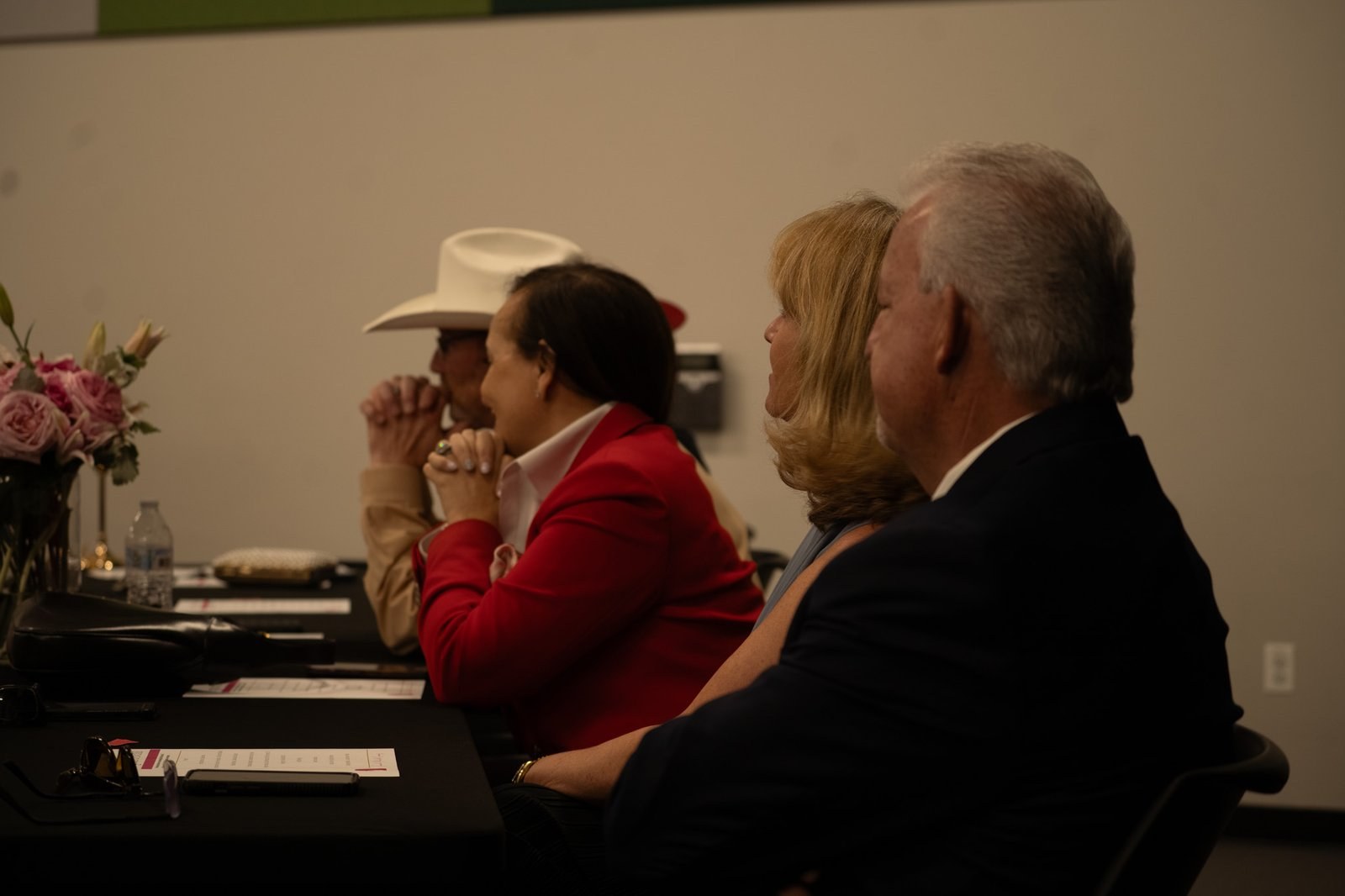 Community leaders at a Forney event
