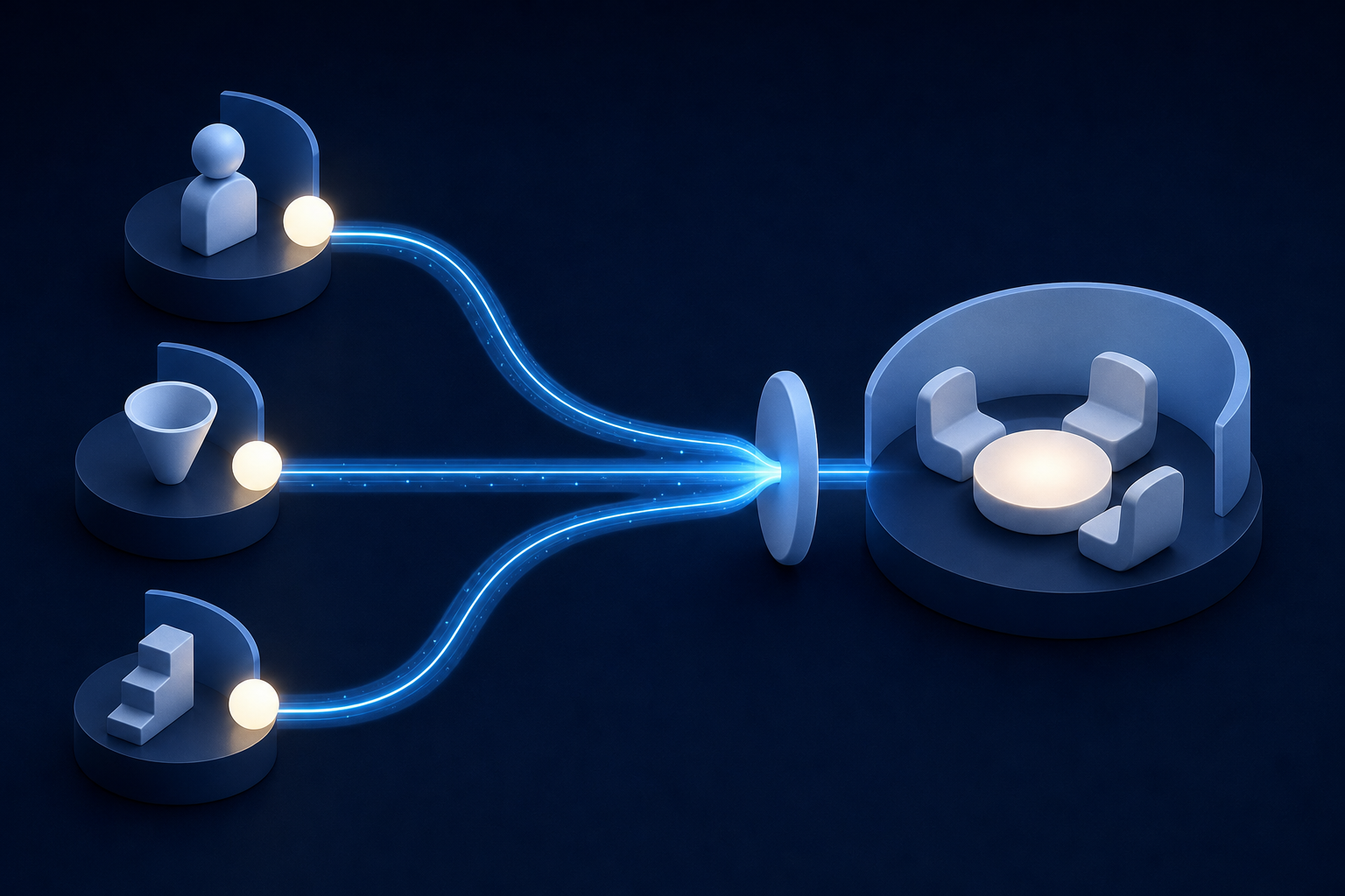 Sales signals flowing into a shared team review