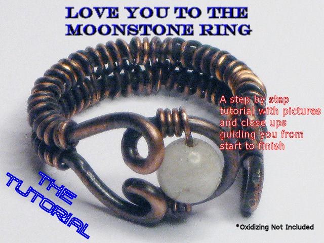 Love You To The Moonstone Ring