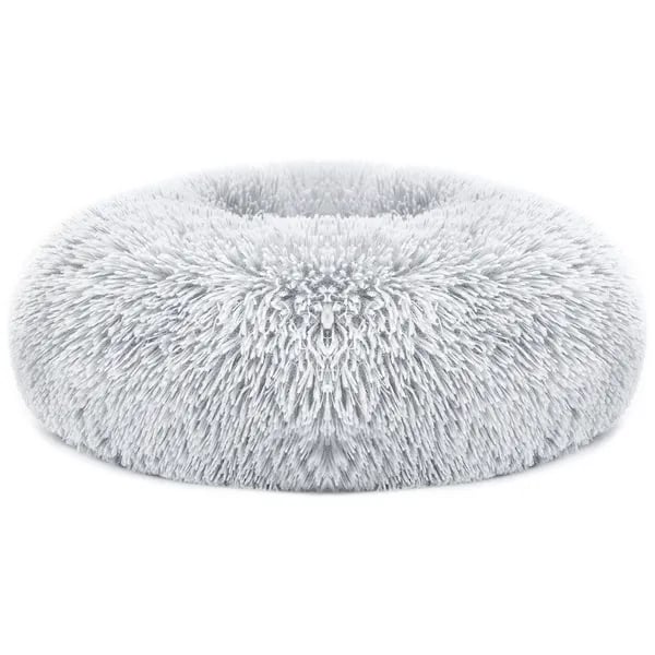 Pet Dog Bed Soft Warm Fleece Puppy Cat Bed Dog Cozy Nest Sofa Bed Cushion L Size