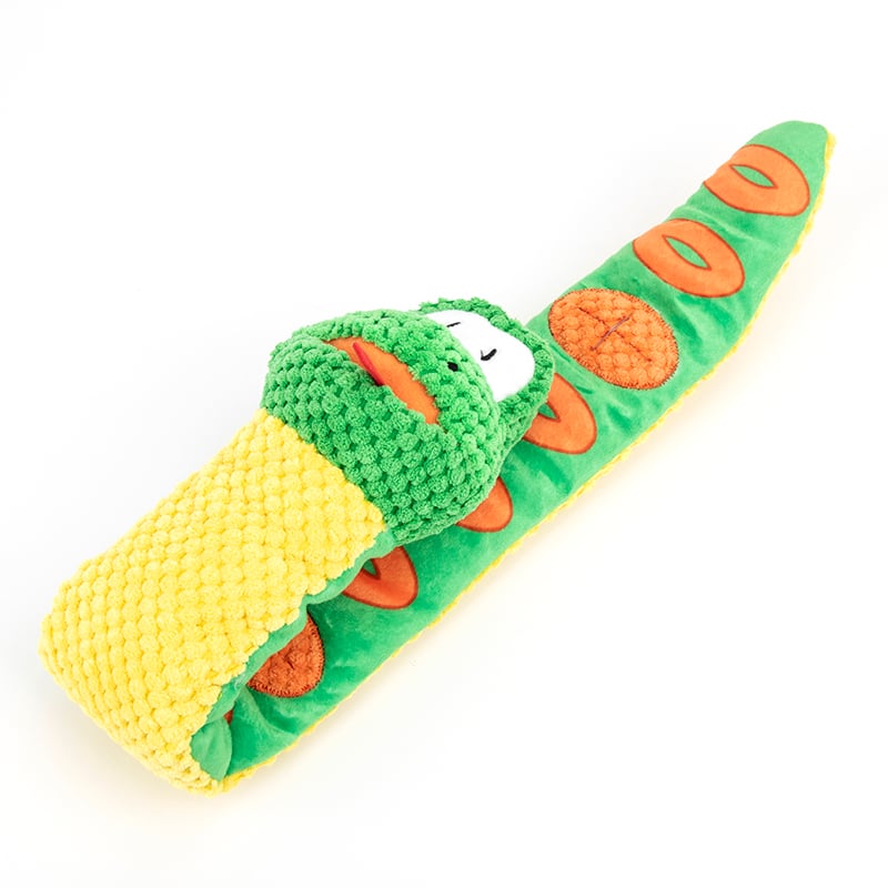 Snake Snuffle Toy Squeaky Dog Toys Boredom Stress Relief Game, Dog Puzzle Plush Toy IQ Training, Snuffle Toys For Dogs Foraging Instinct Training