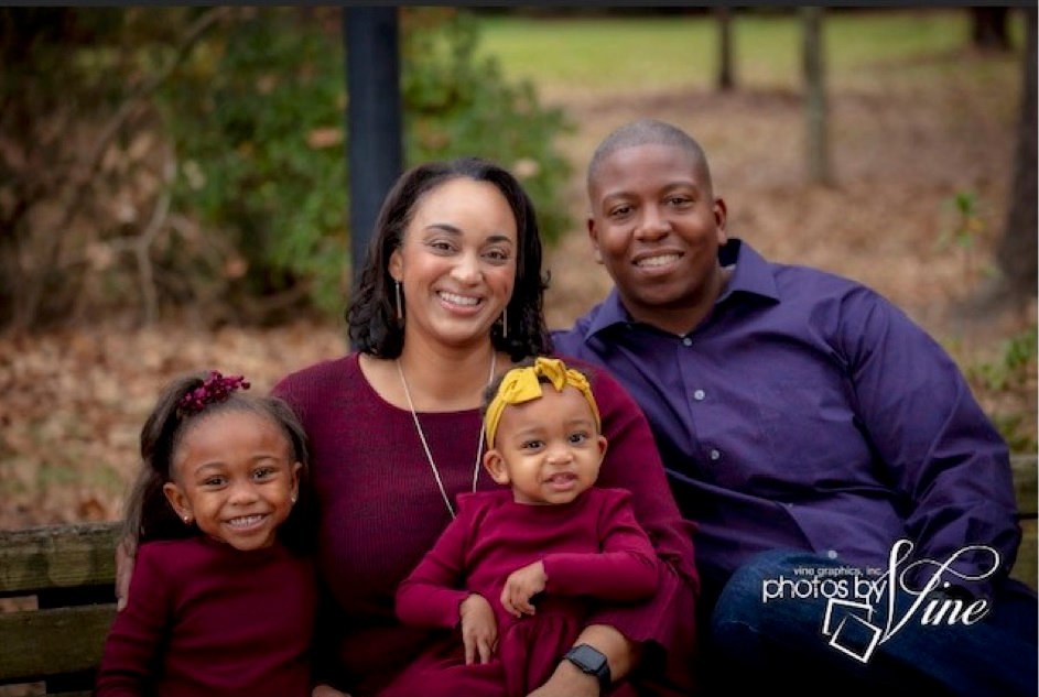Jacqlyn Atkins and family