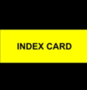 Index Card