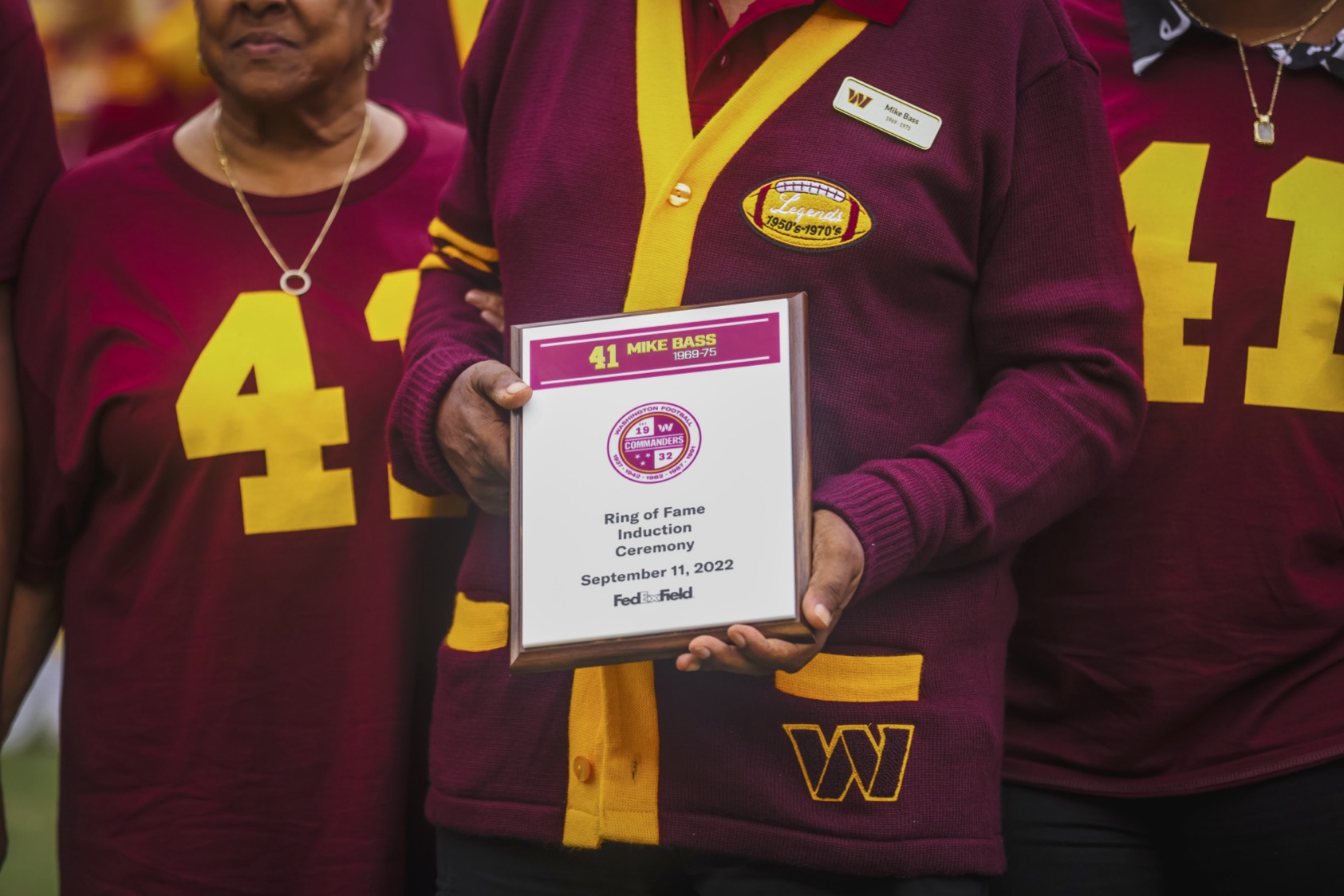 Mike Bass at the 2022 Washington Ring of Fame celebration, photo 11