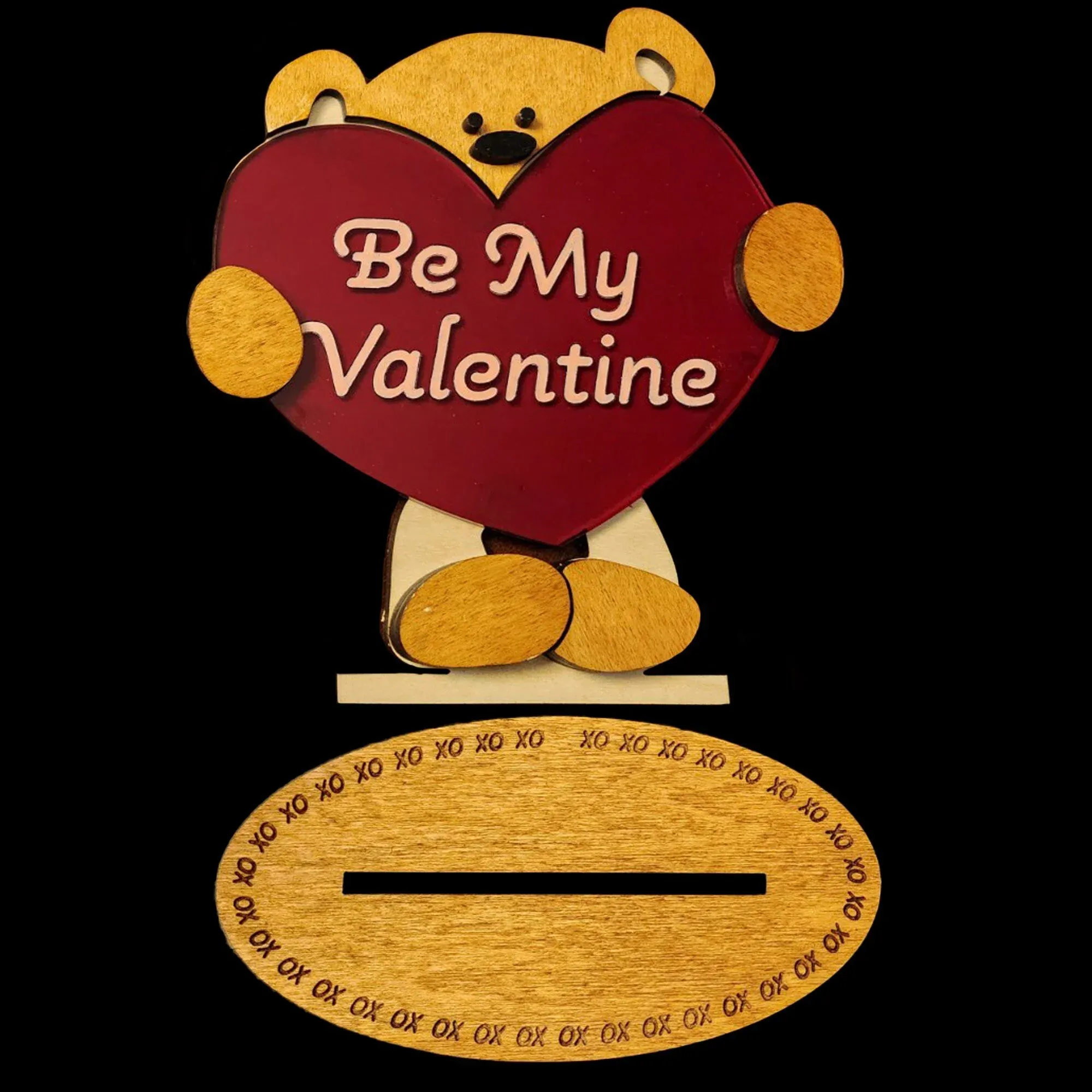 Be My Valentine Bear detail 2