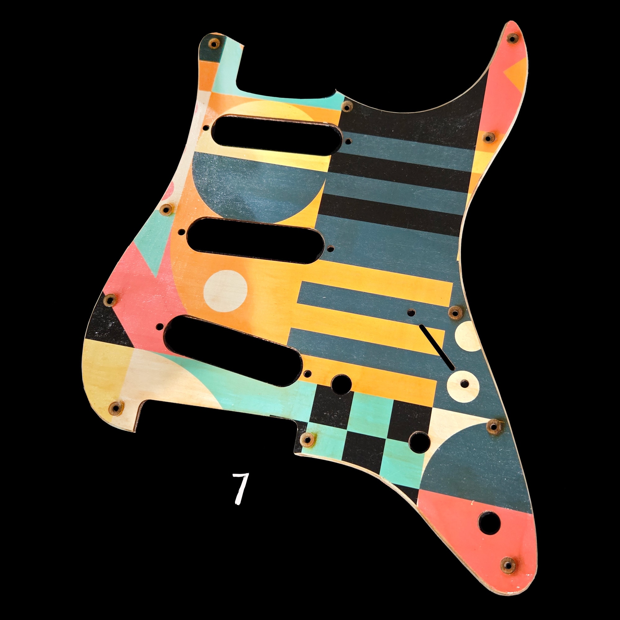 Personalized Guitar Pick Guard