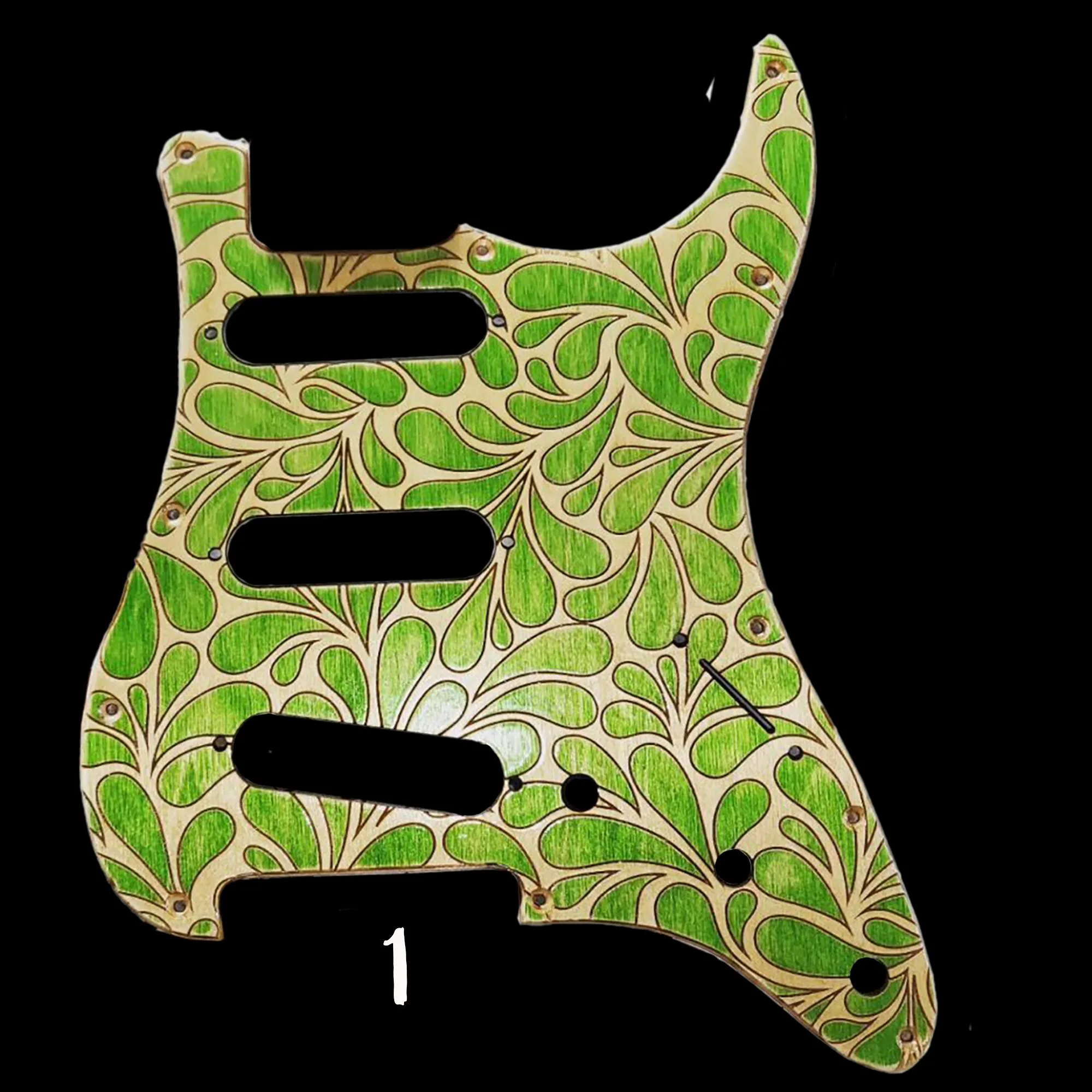 Personalized Guitar Pick Guard detail 2