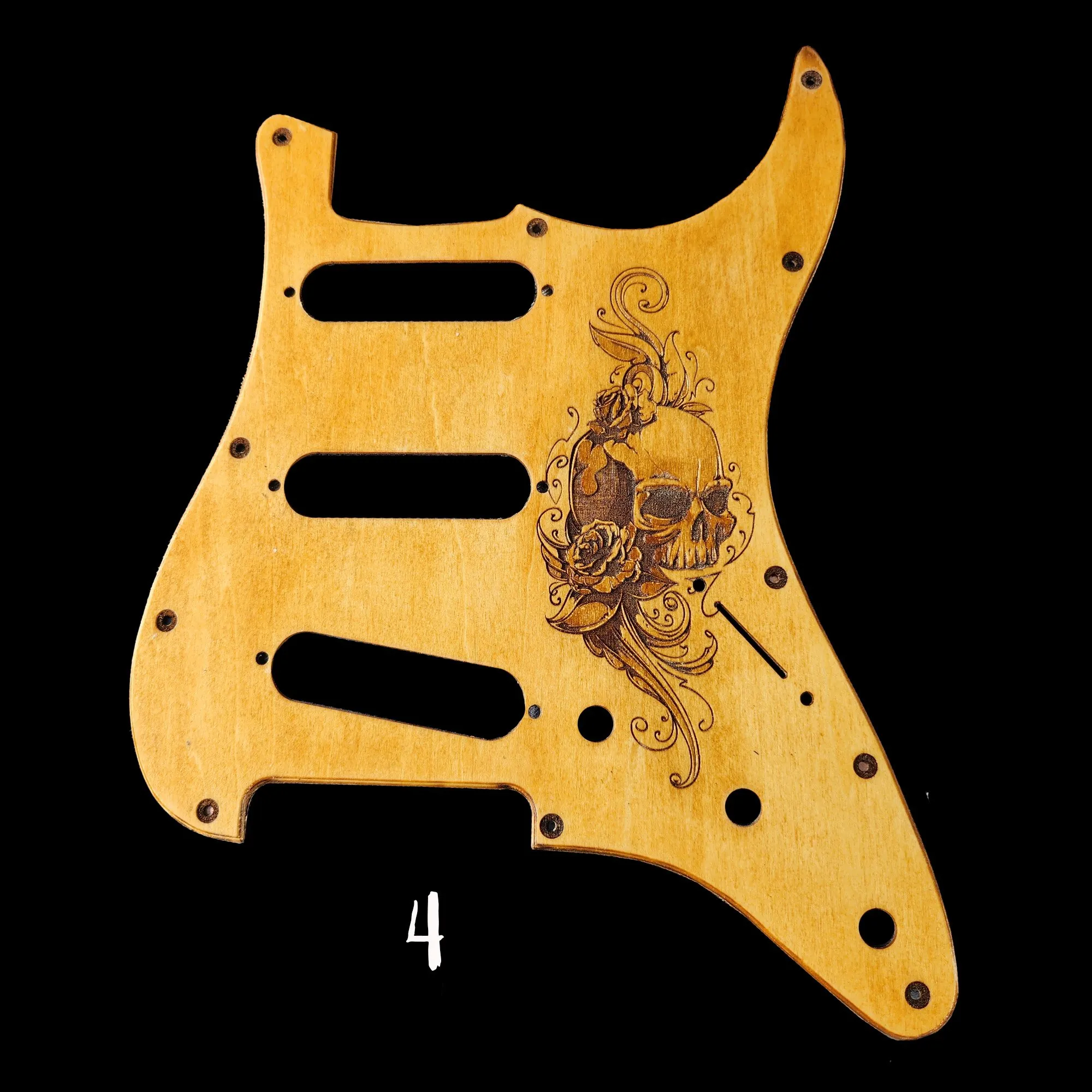 Personalized Guitar Pick Guard detail 5