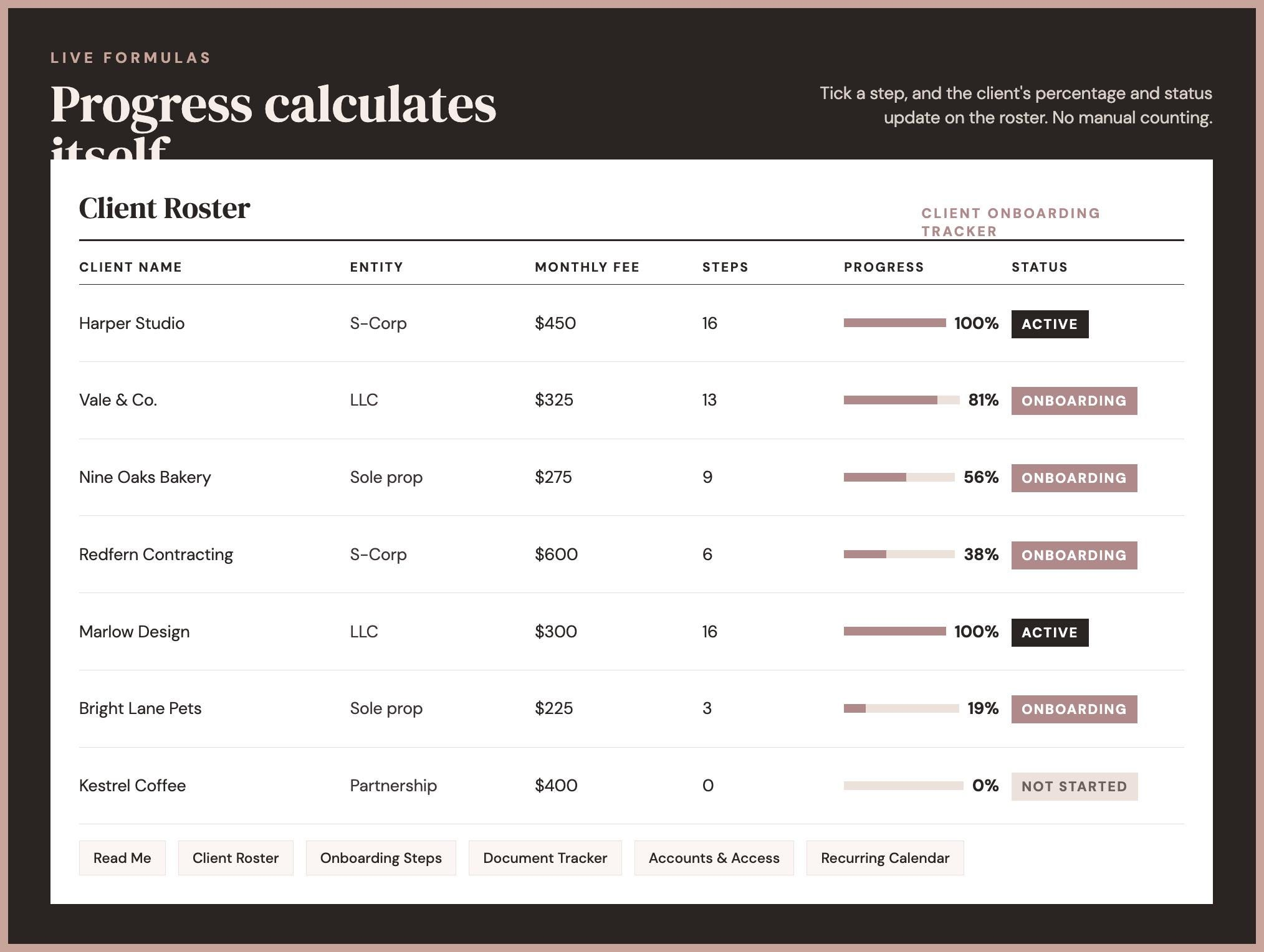 Bookkeeping Client Onboarding Packet screenshot 4