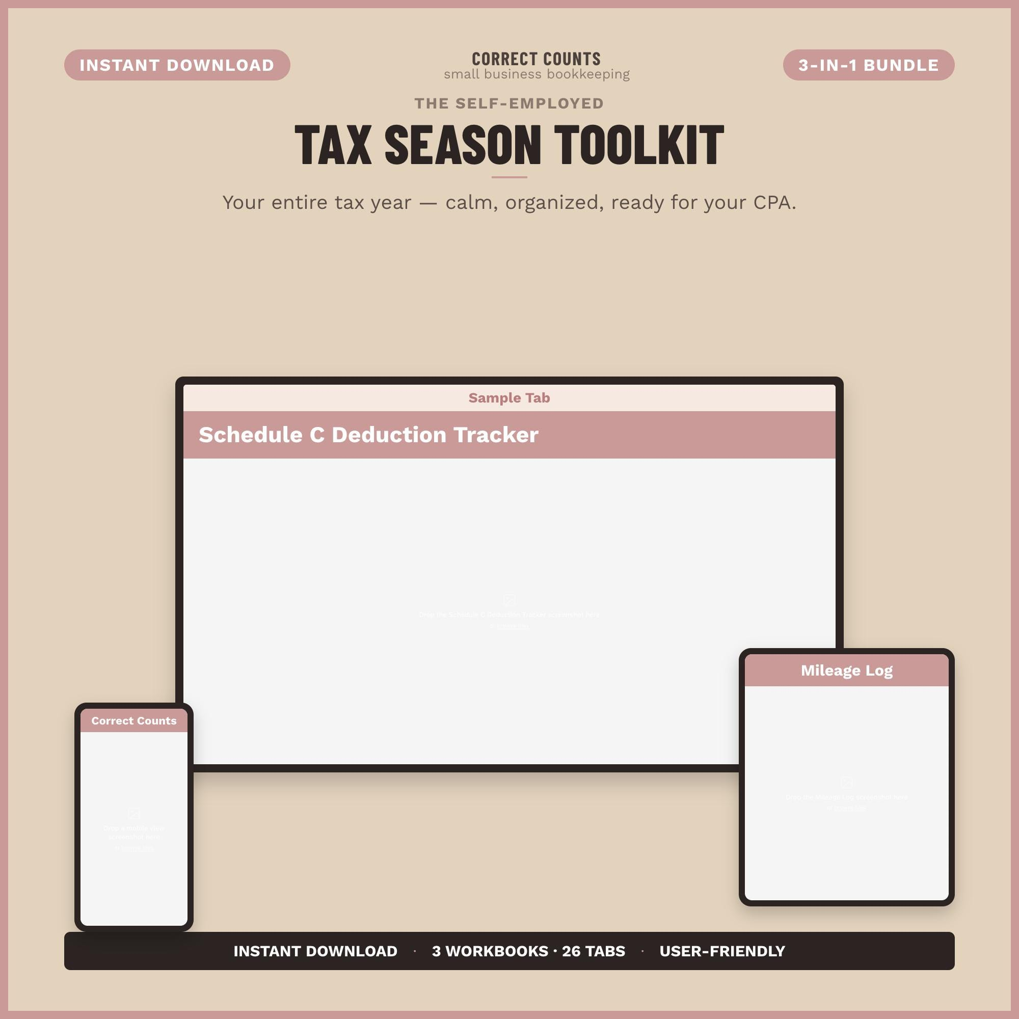 Self-Employed Tax Bundle screenshot 2
