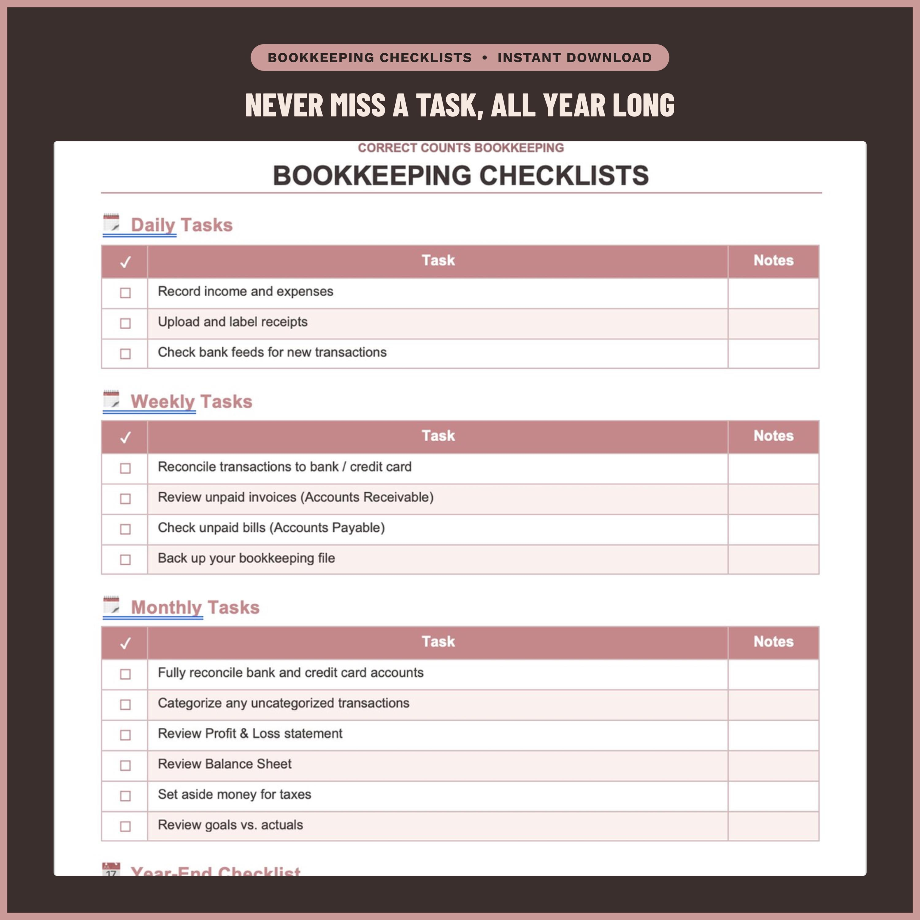 Small Business Bookkeeping Bundle for Beginners screenshot 4
