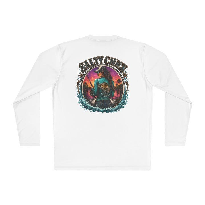 Salty Chick Dawn Patrol long-sleeve performance fishing tee