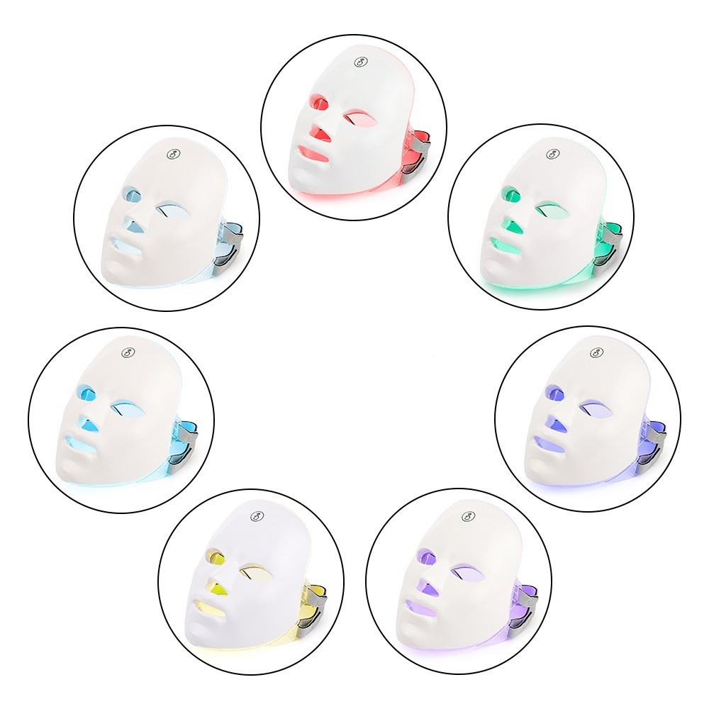 LED therapy face mask