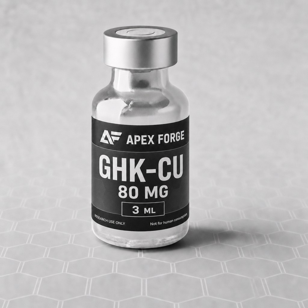 Apex Forge GHK-CU 80MG research product bottle