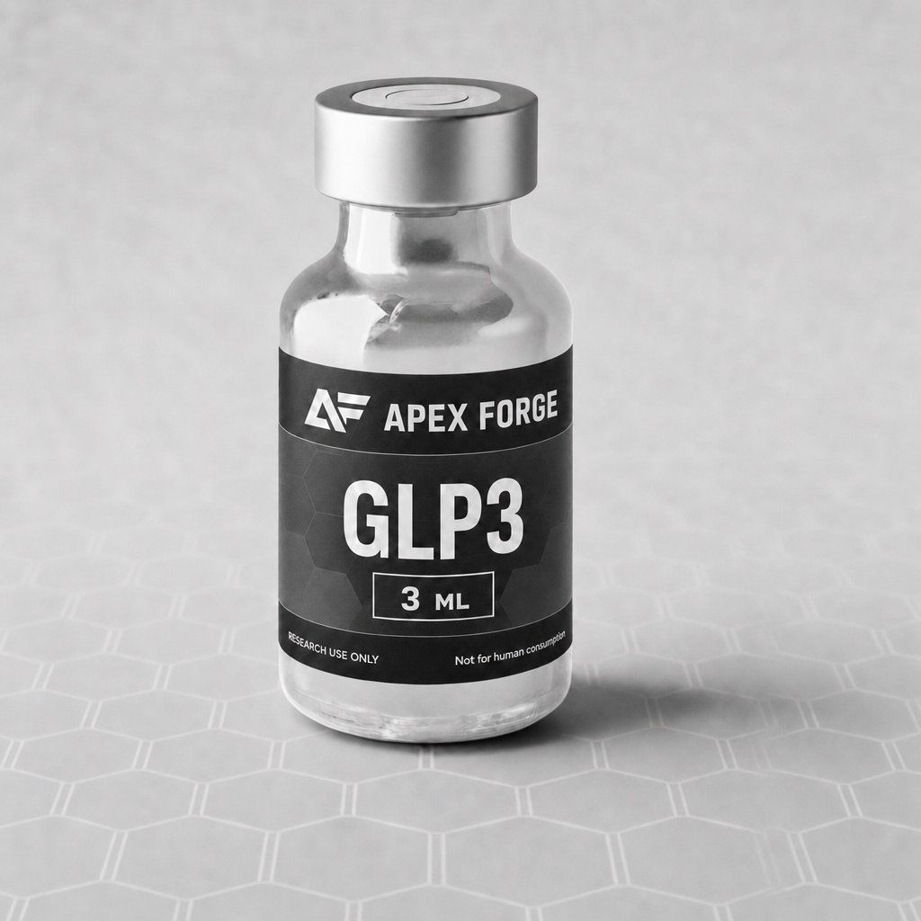 Apex Forge GLP3 research product bottle