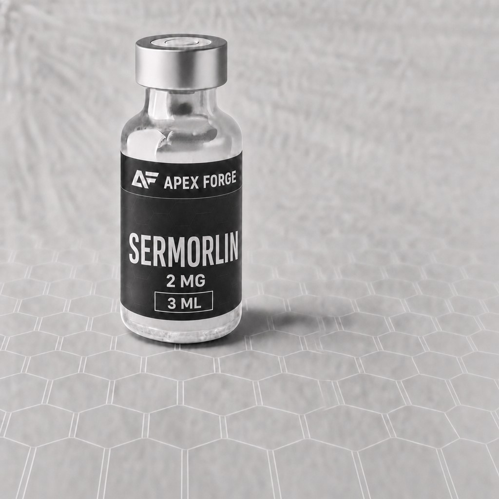 Apex Forge Sermorlin research product bottle