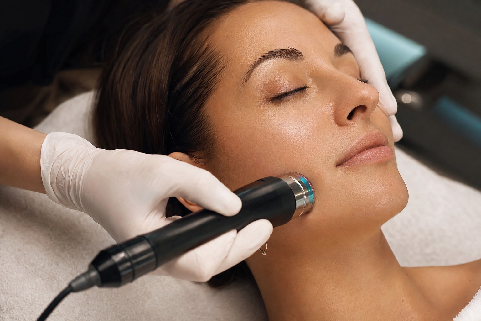 A non-invasive facial treatment