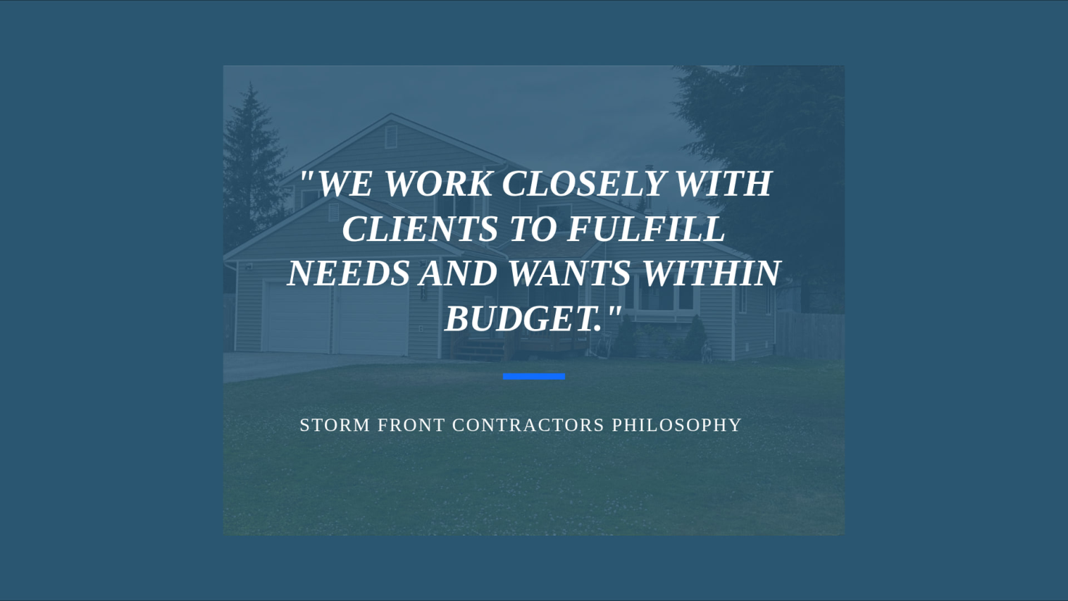 Storm Front Contractors company presentation, page 8 of 10