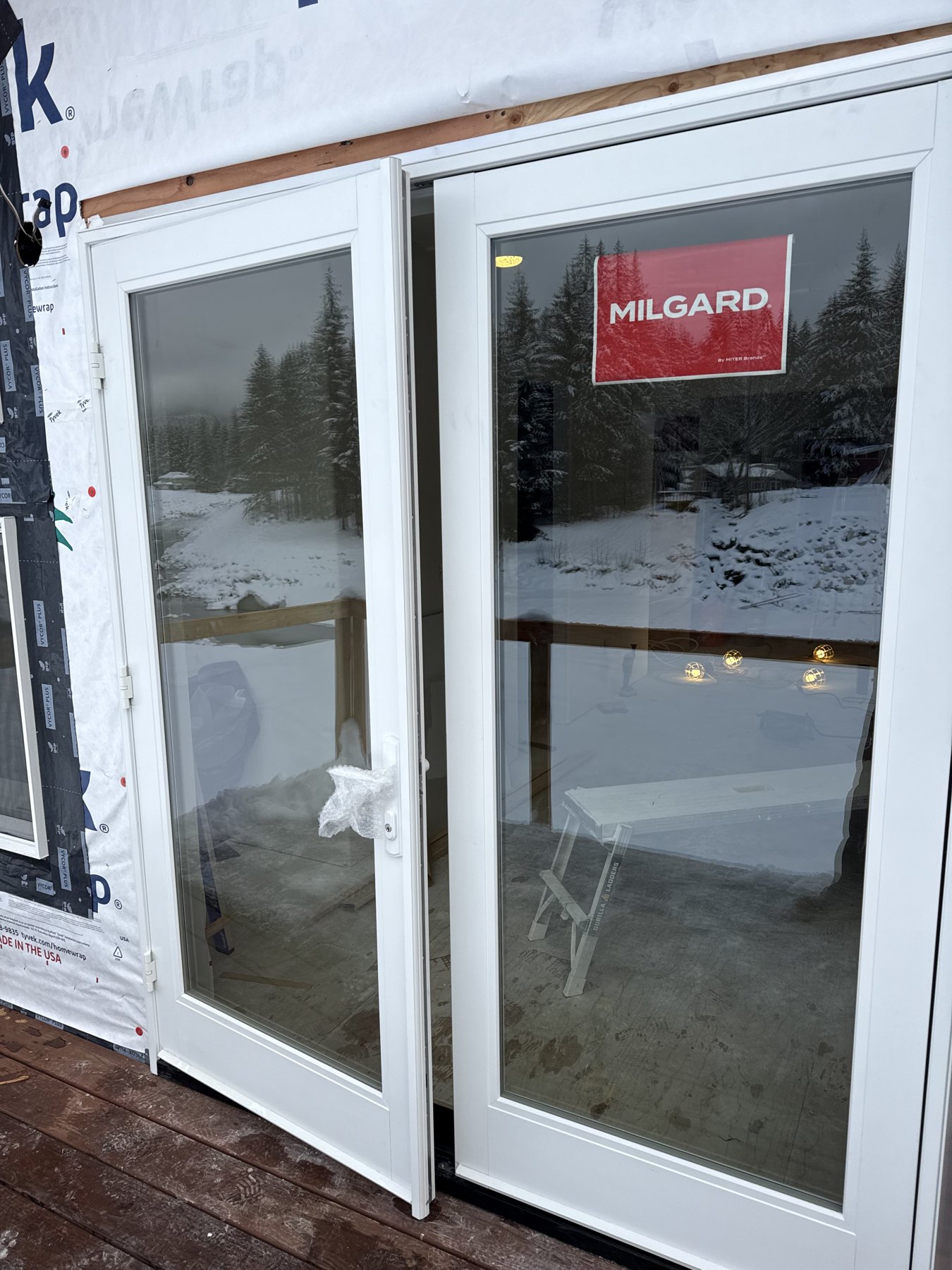 Glass exterior entry doors