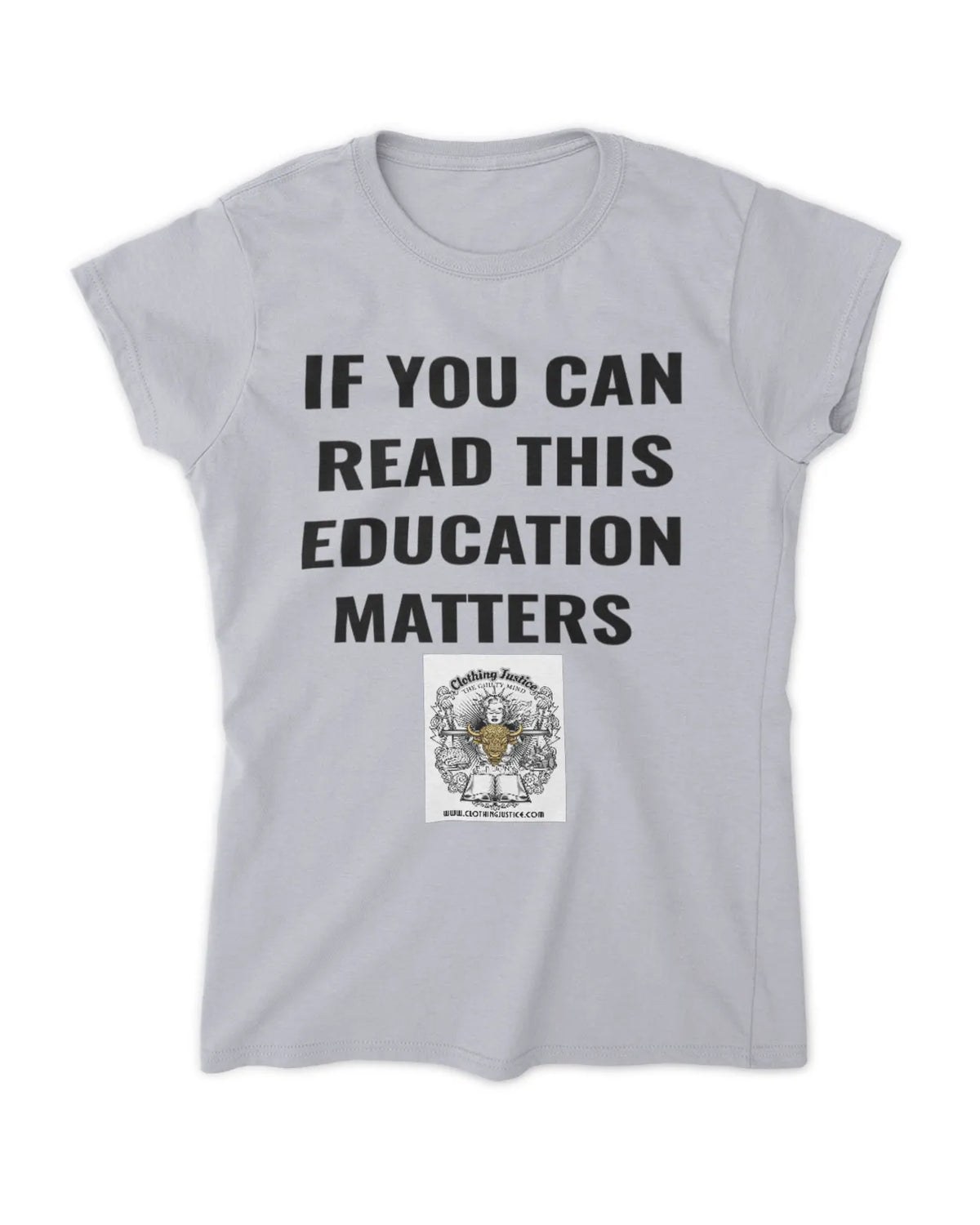 Reading Is Fun Fitted Women’s Tee