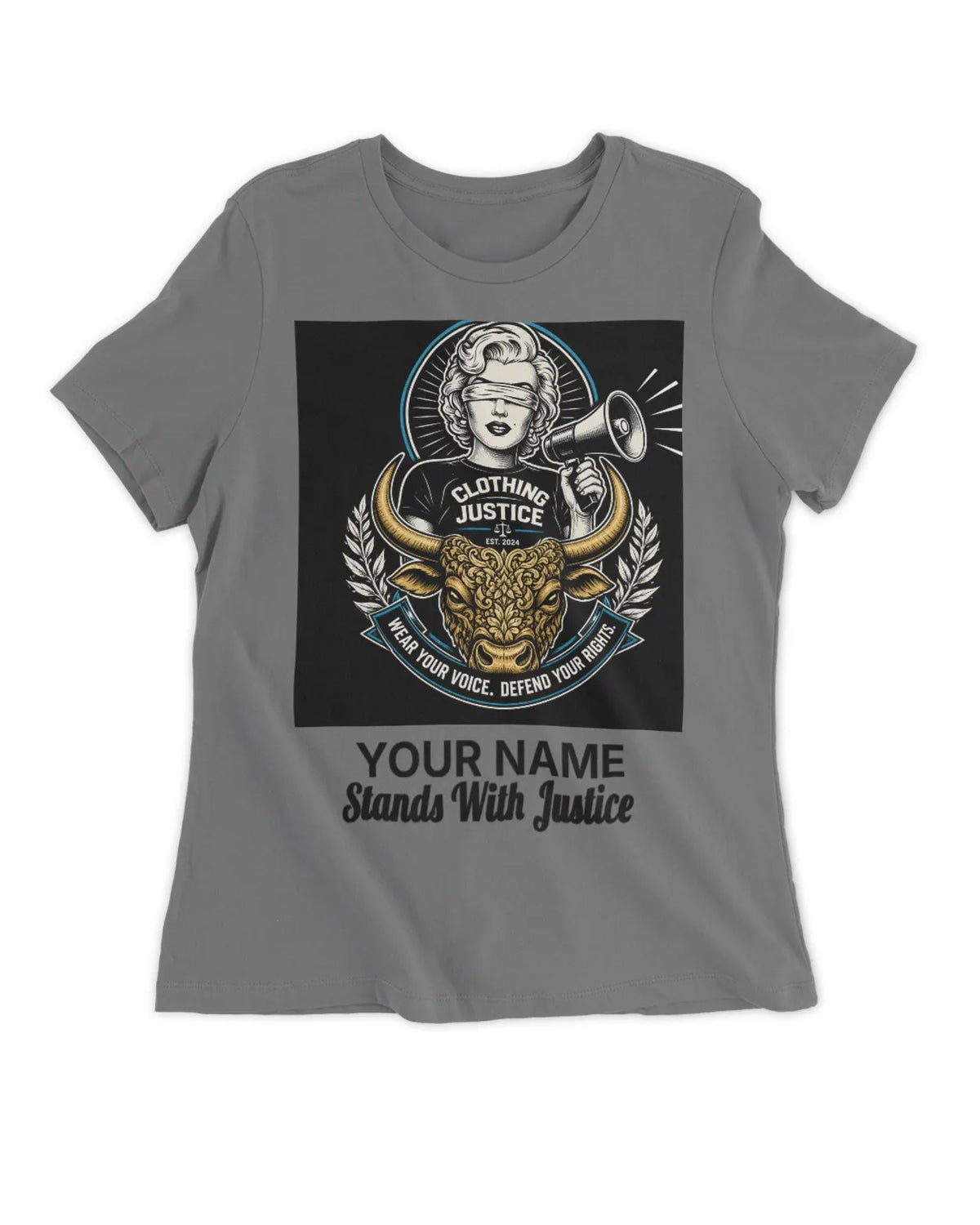 Legally Kidnapped Ladies Fitted Tee