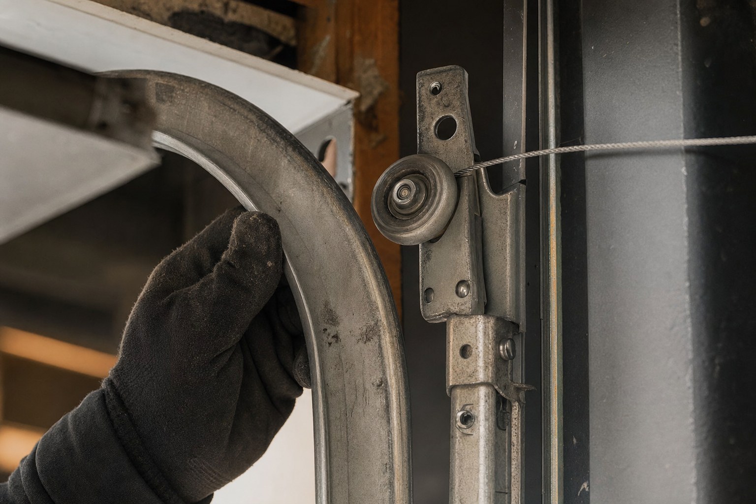 Off-Track Doors garage door repair detail