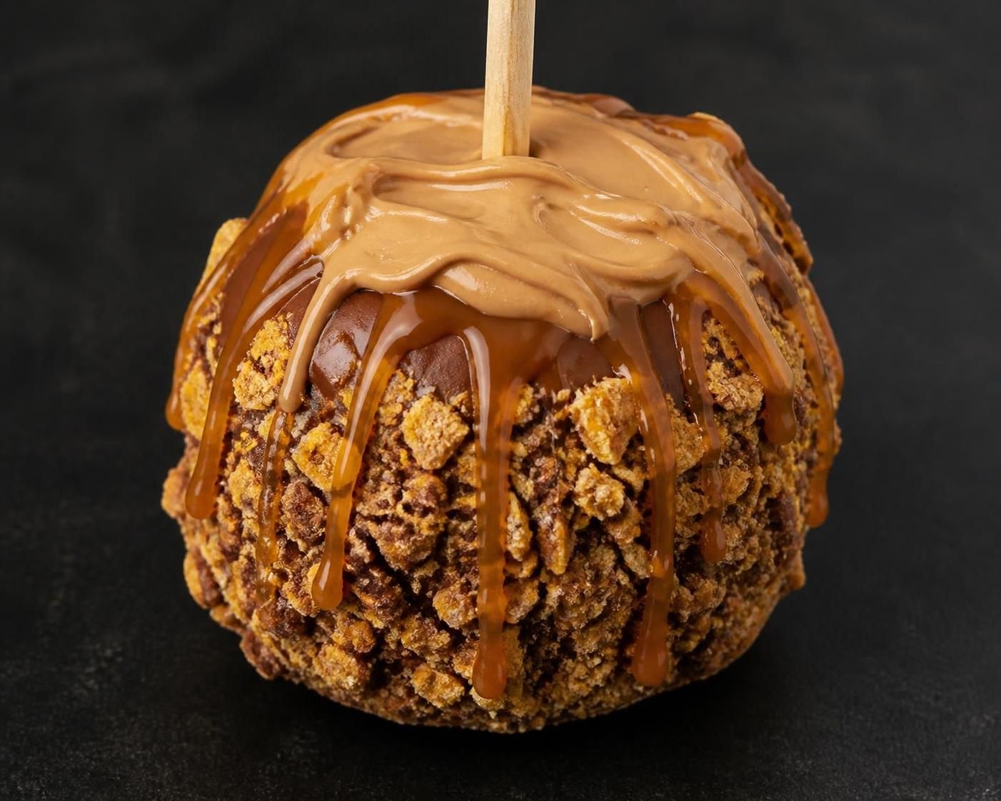 Butterfinger Dipped Apple