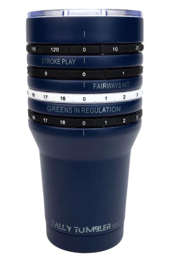 Personalized Golf Tumbler with Scorekeeper | Custom Logo Engraved Gift, additional product photo