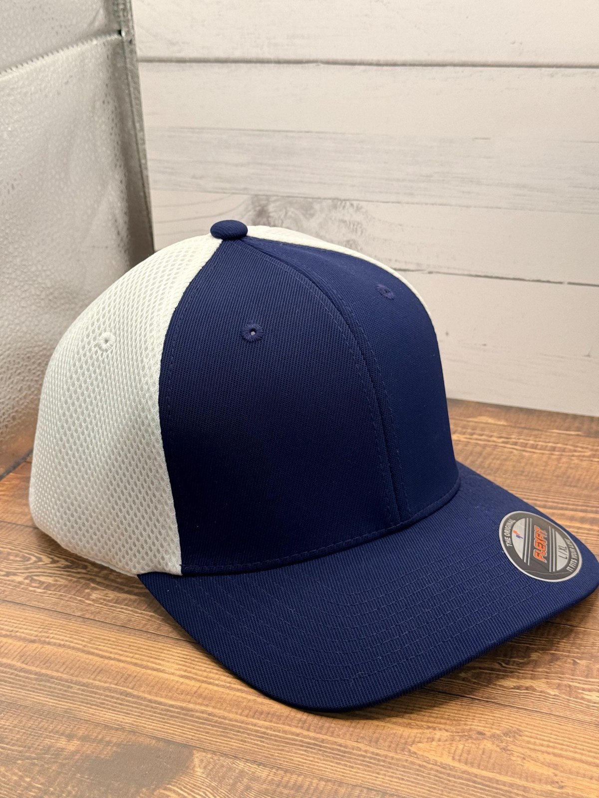 Glow in the Dark Leather Patch Trucker Hat | Custom Engraved Richardson 112 Snapback, additional product photo