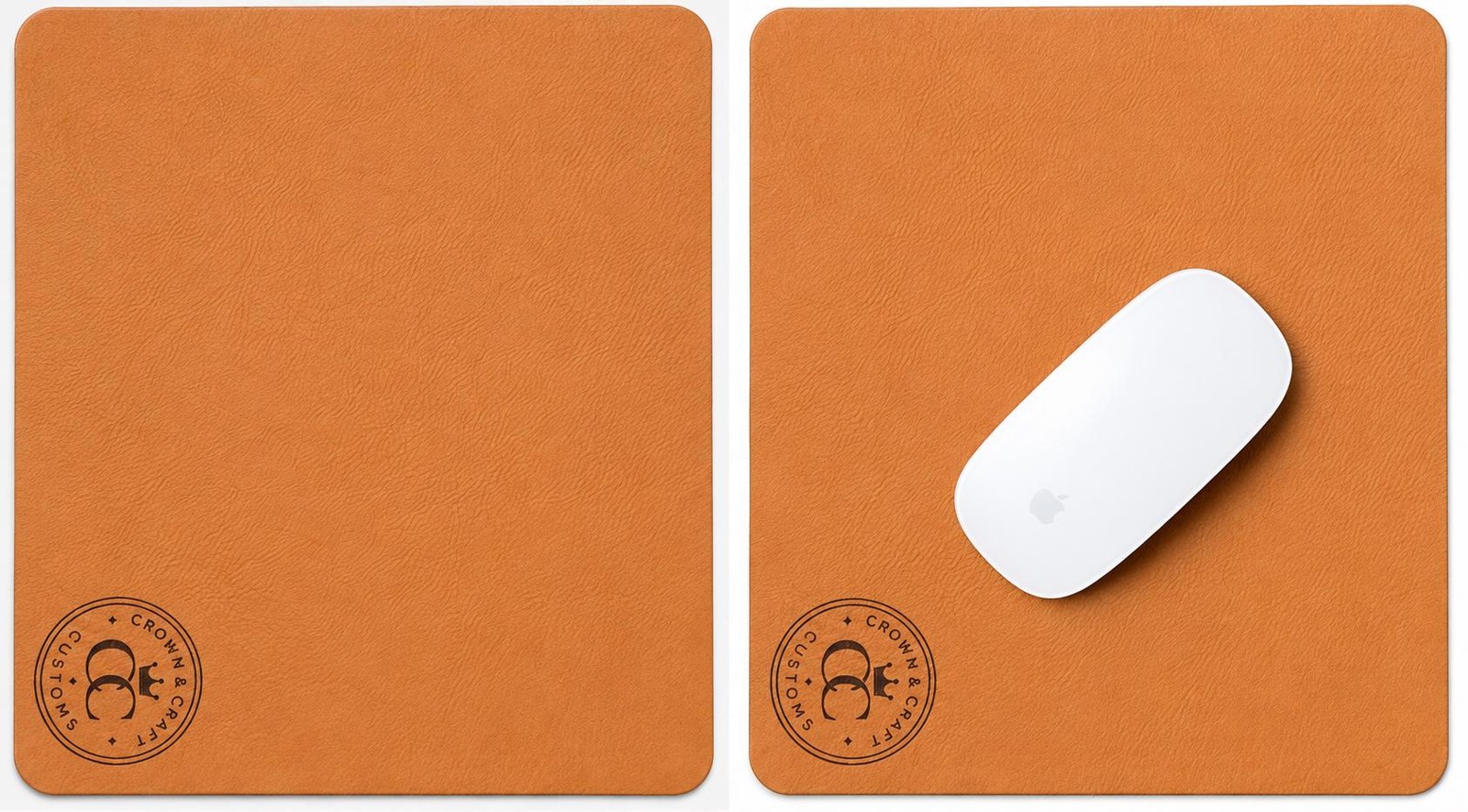Custom Mouse Pad Desk Mat Executive Office Gift Corporate Employee Appreciation Item Personalized Leather Workspace Essential Professional, additional product photo