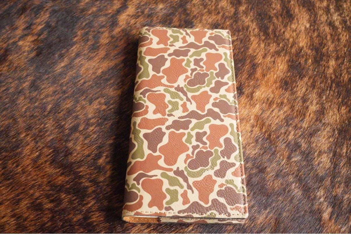 Custom Leatherette Tally Book Golf Gift for Men, Hunting Fishing Pocket Notebook, Personalized Scorecard Holder Wallet, additional product photo
