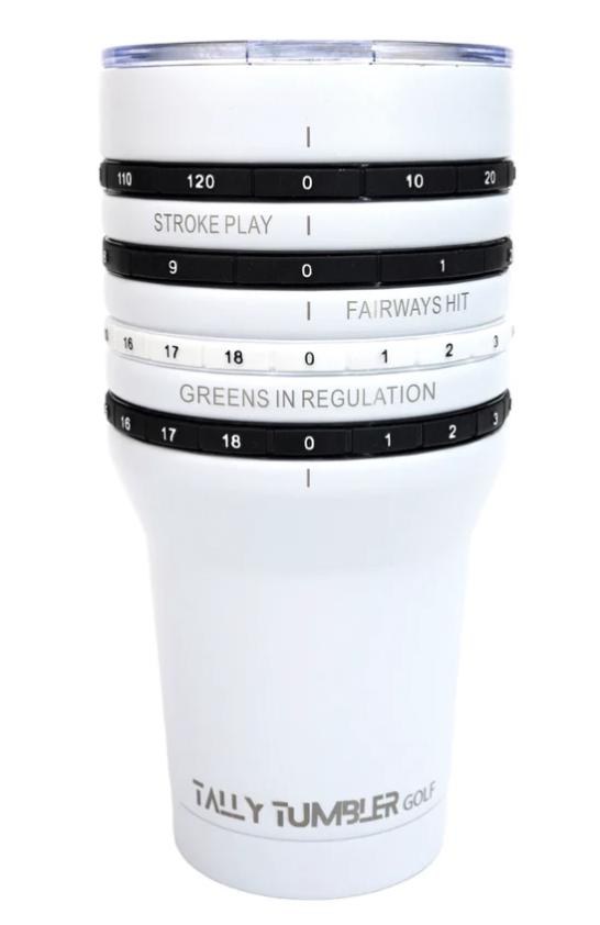 Personalized Golf Tumbler with Scorekeeper | Custom Logo Engraved Gift, additional product photo