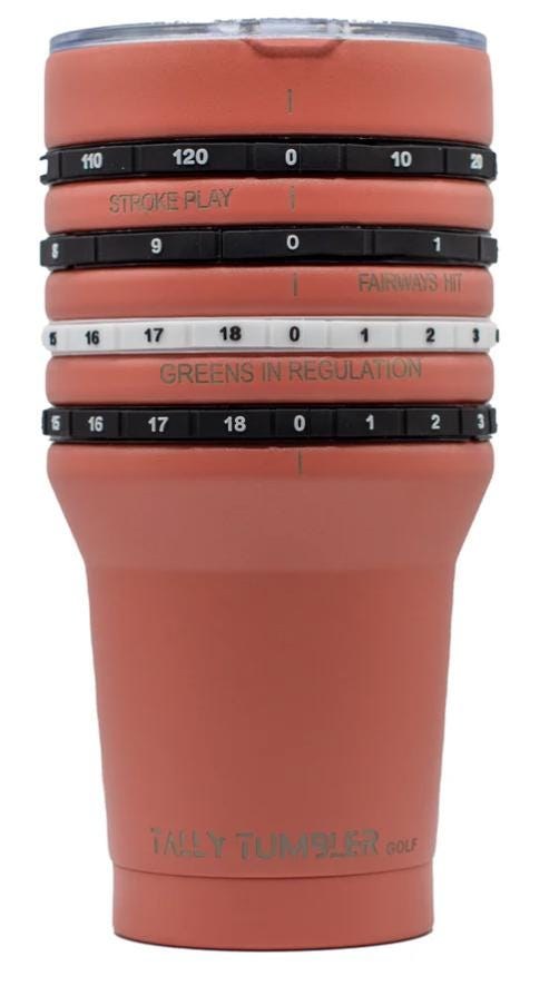 Personalized Golf Tumbler with Scorekeeper | Custom Logo Engraved Gift, additional product photo