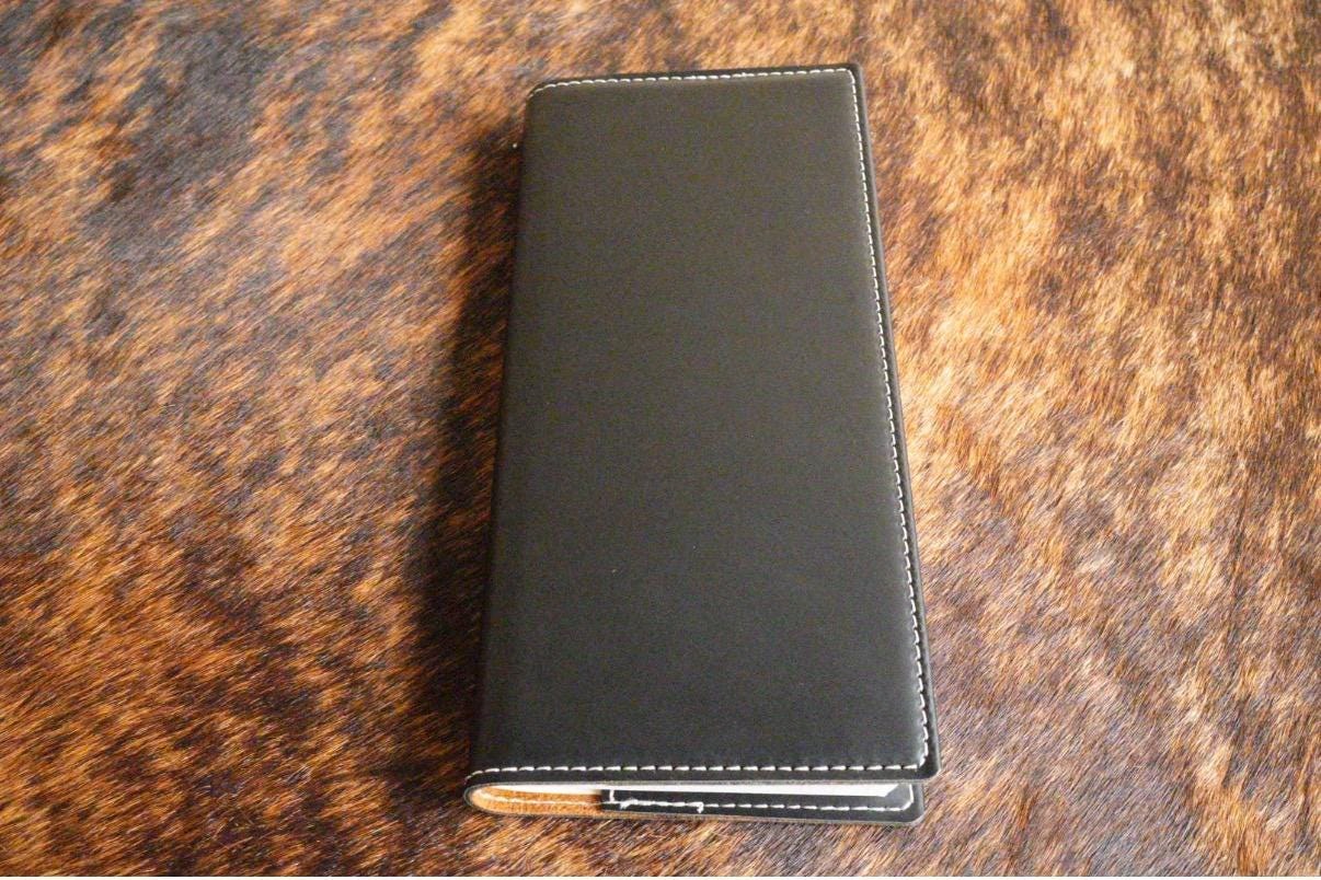 Custom Leatherette Tally Book Golf Gift for Men, Hunting Fishing Pocket Notebook, Personalized Scorecard Holder Wallet, additional product photo