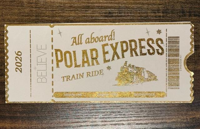 Personalized Golden Surprise Ticket, Custom Experience Gift Reveal Keepsake, additional product photo