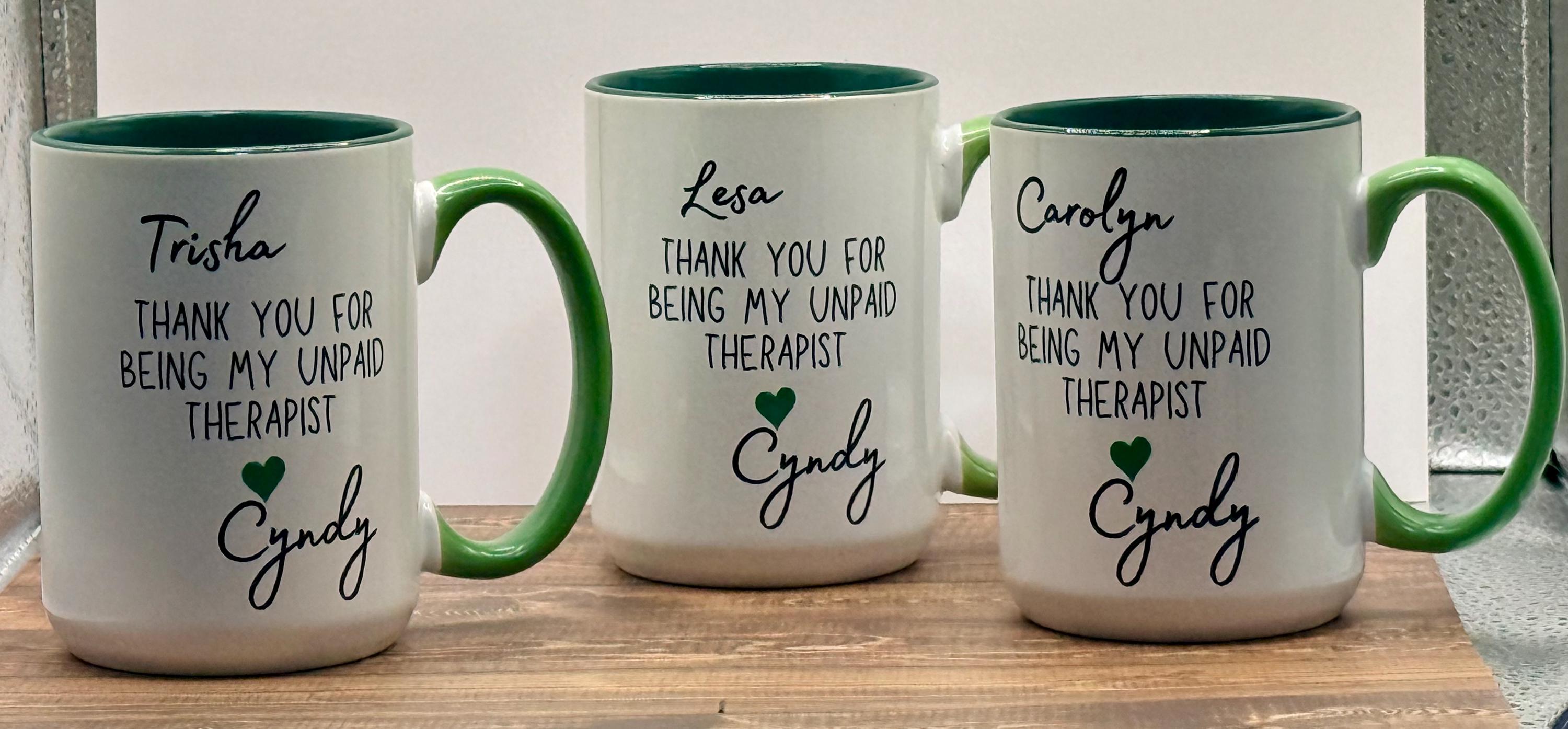 Personalized Coffee Mug | Custom Text, Name, or Logo