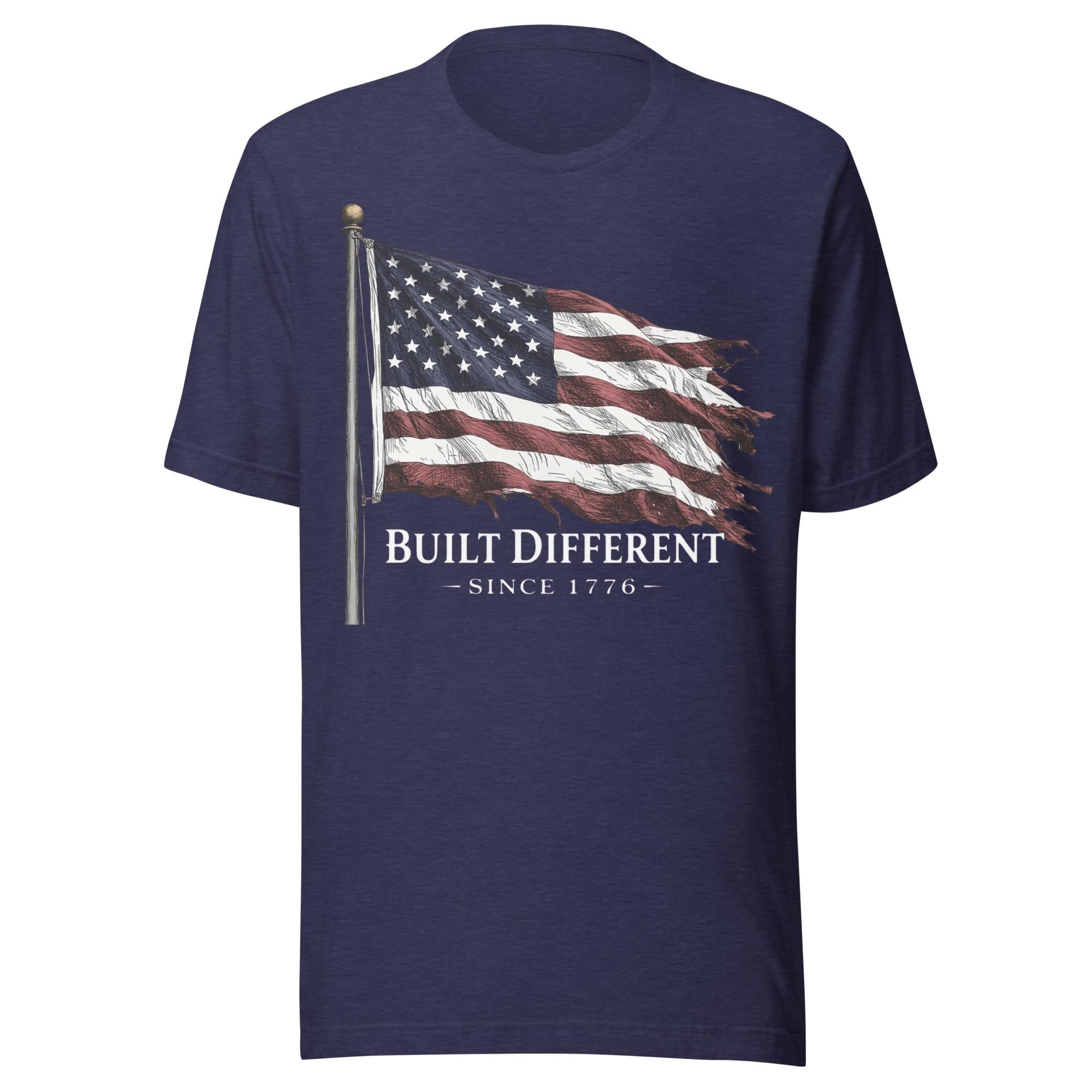 Built Different Since 1776 Patriotic Shirt | American Pride Tee | July 4th Shirt | USA Gift