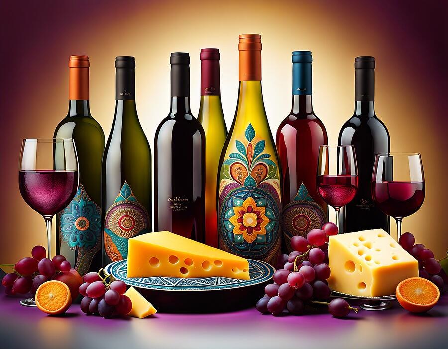 Bohemian Wine Gallery by Mimi Baula
