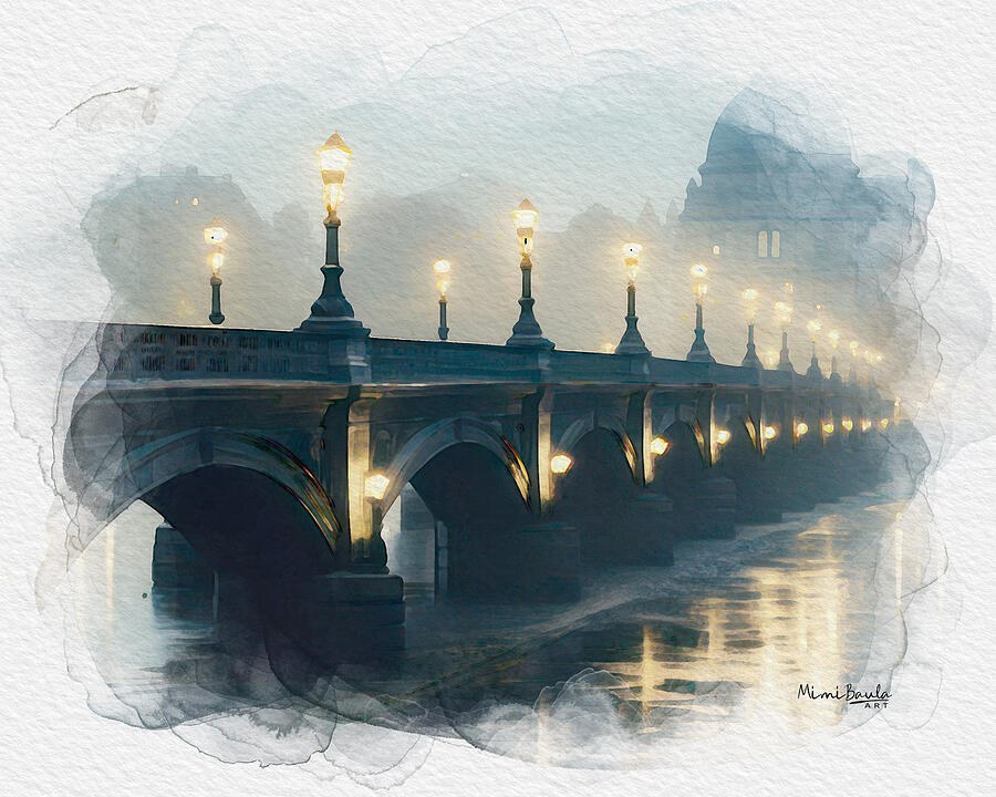 Crossing the Quiet Night by Mimi Baula