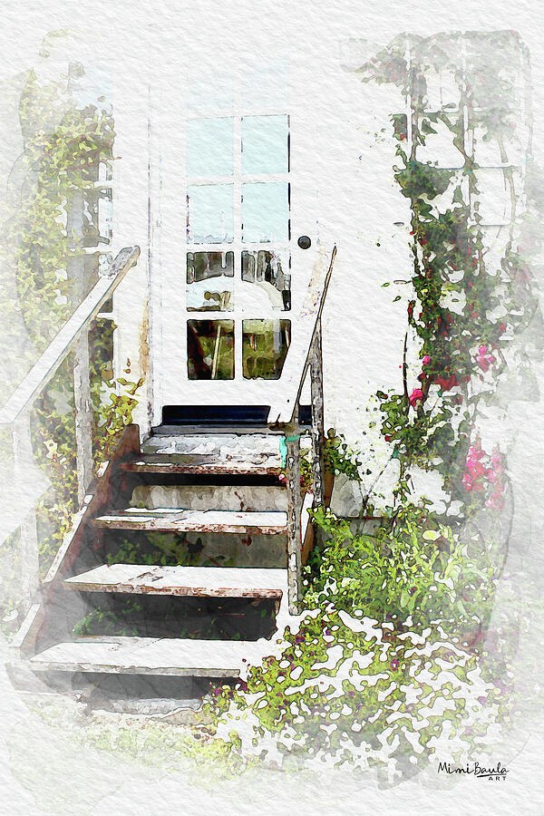 Quiet Stairs by Mimi Baula