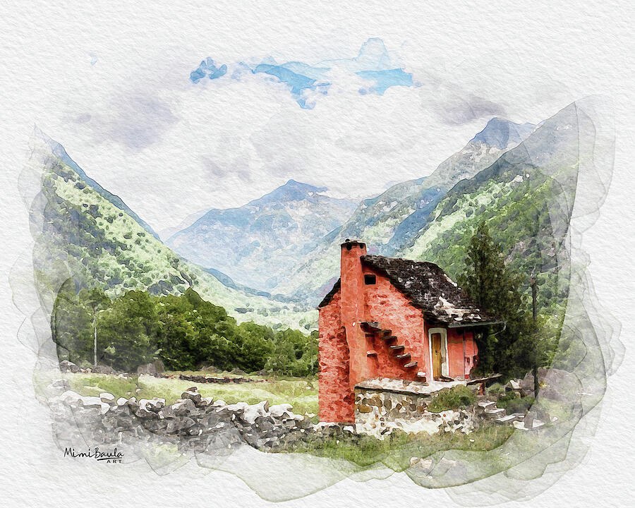 Red Stone Refuge by Mimi Baula