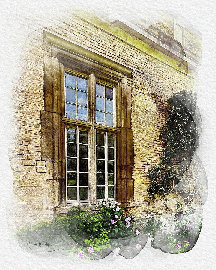 Window in Weathered Stone by Mimi Baula