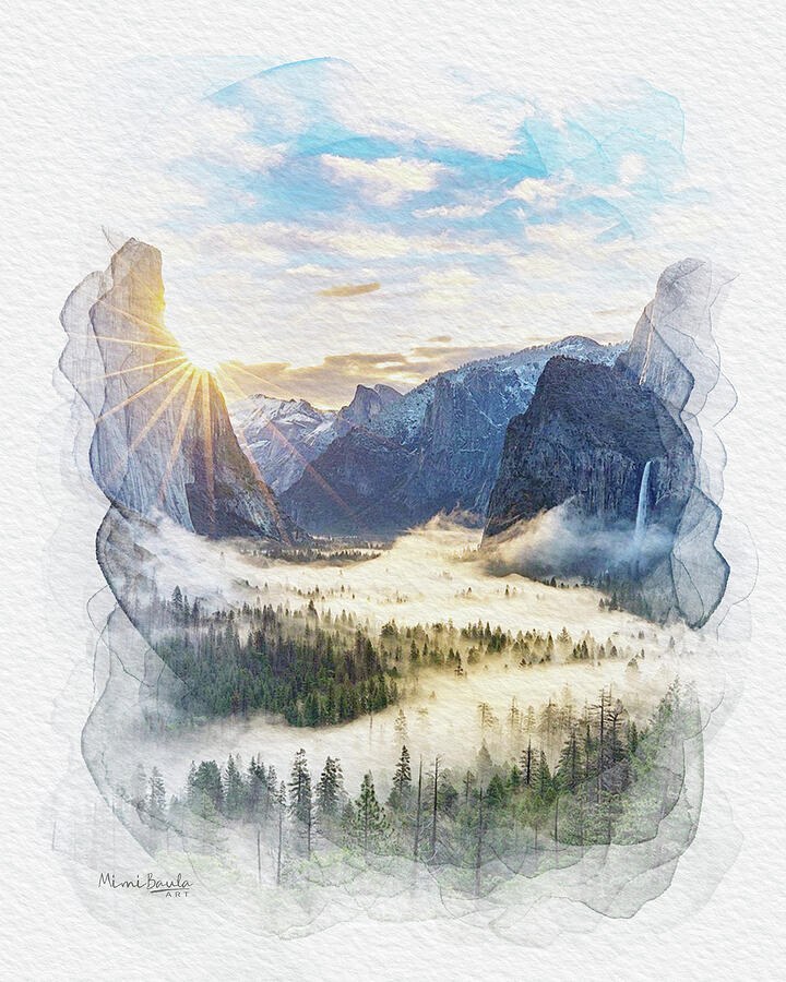 Yosemite Veil by Mimi Baula